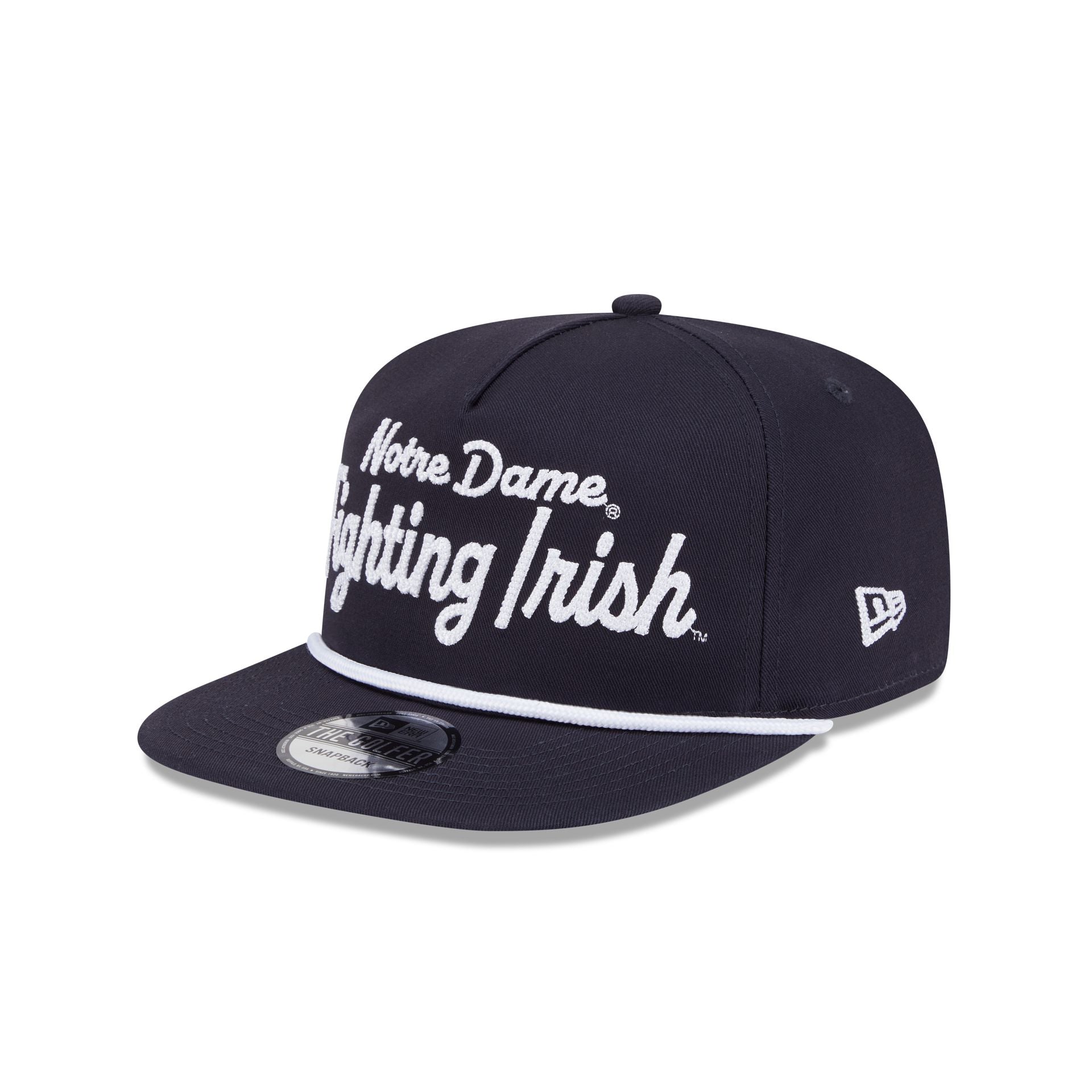Notre Dame Fighting Irish Team Text Golfer Hat - Image 3