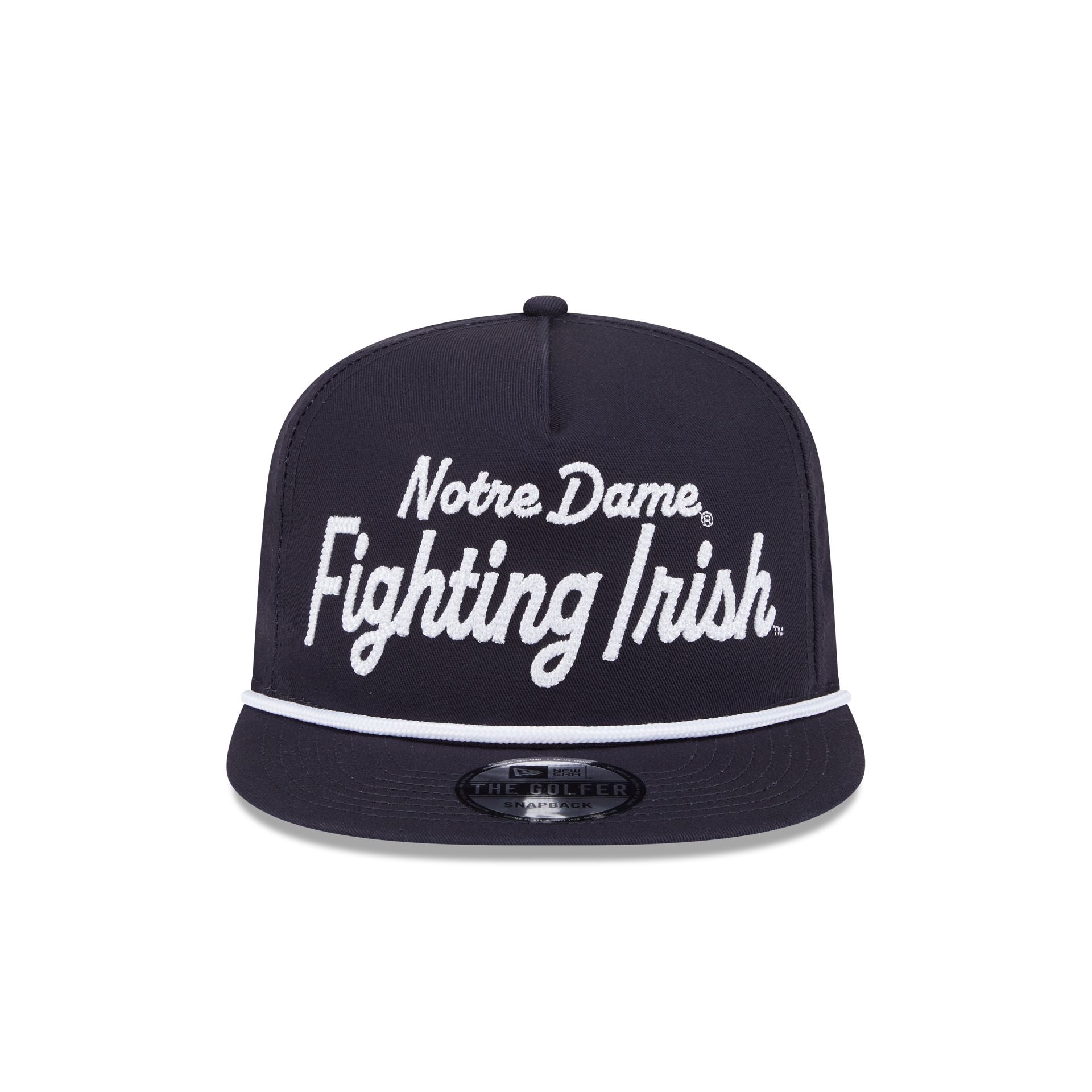 Notre Dame Fighting Irish Team Text Golfer Hat - Image 2