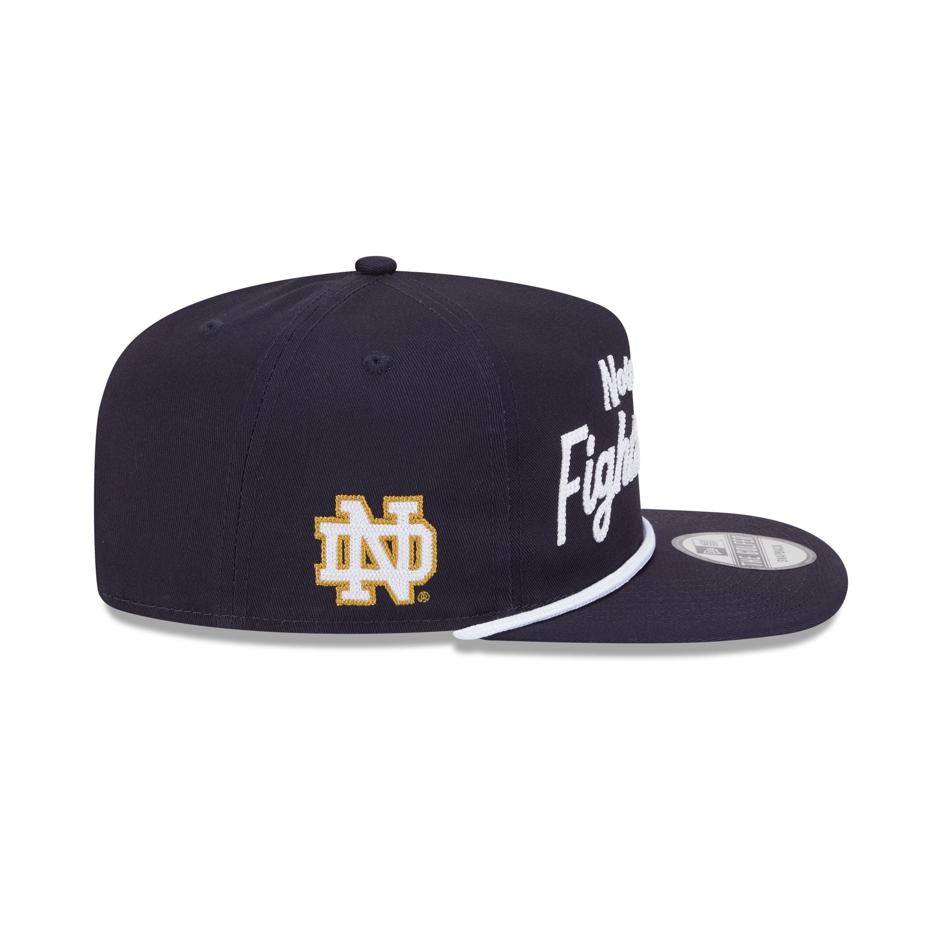 Notre Dame Fighting Irish Team Text Golfer Hat - Image 4