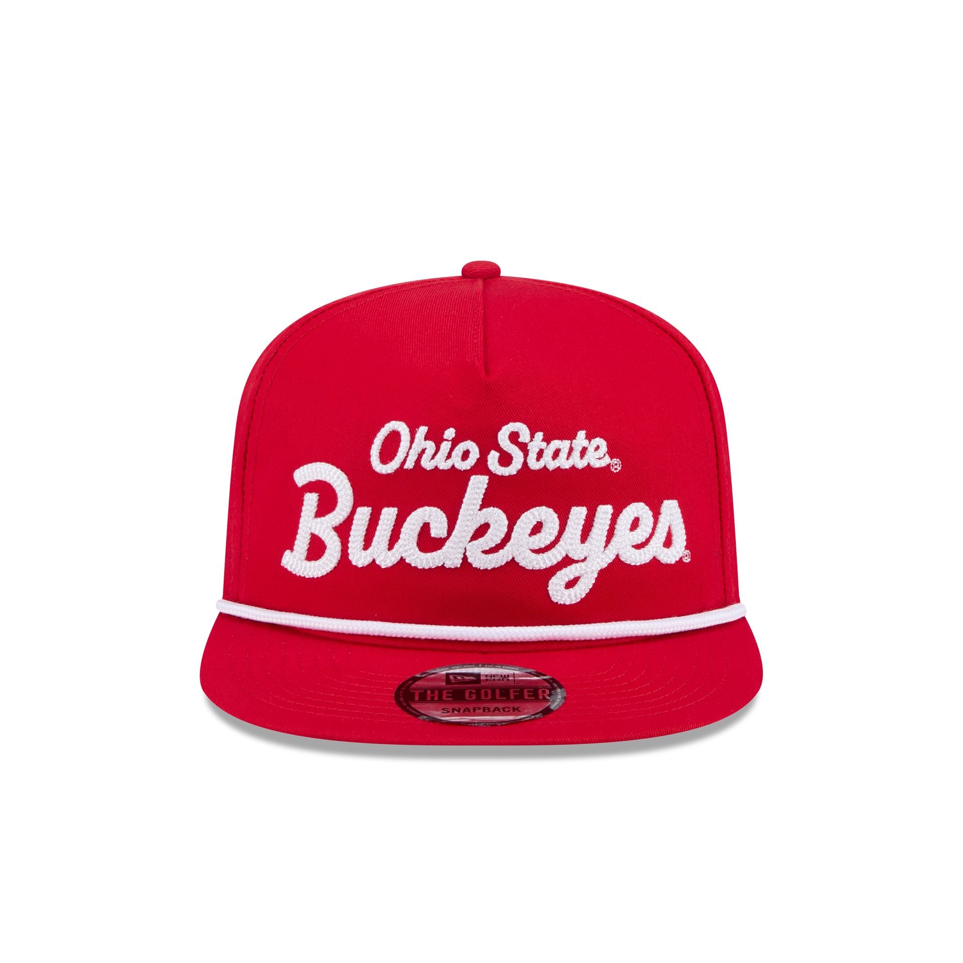 Ohio State Buckeyes Team Text Golfer Hat - Image 2