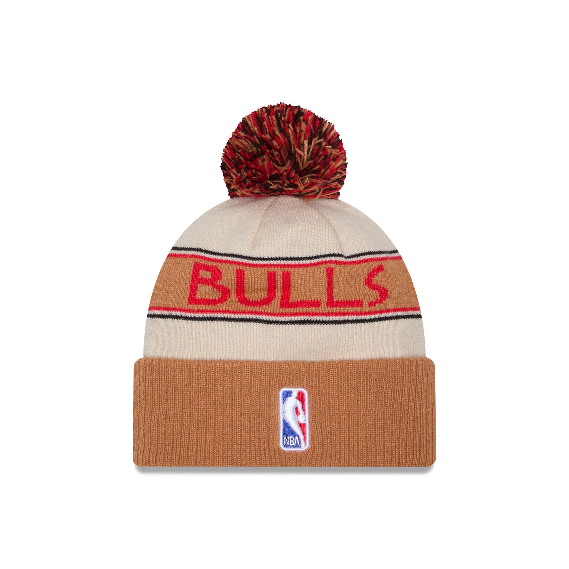 Chicago Bulls 2025 All-Star Game Fan Pack Pom Knit Hat - Image 2