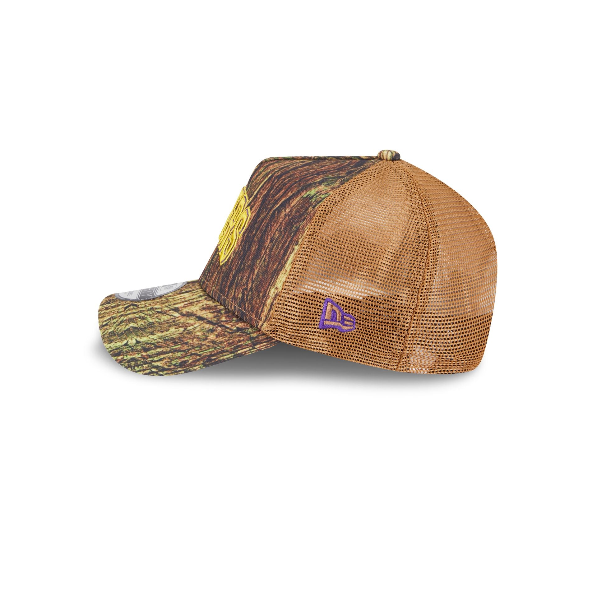 Los Angeles Lakers 2025 All-Star Game Fan Pack Grove 9FORTY A-Frame Trucker Hat - Image 5