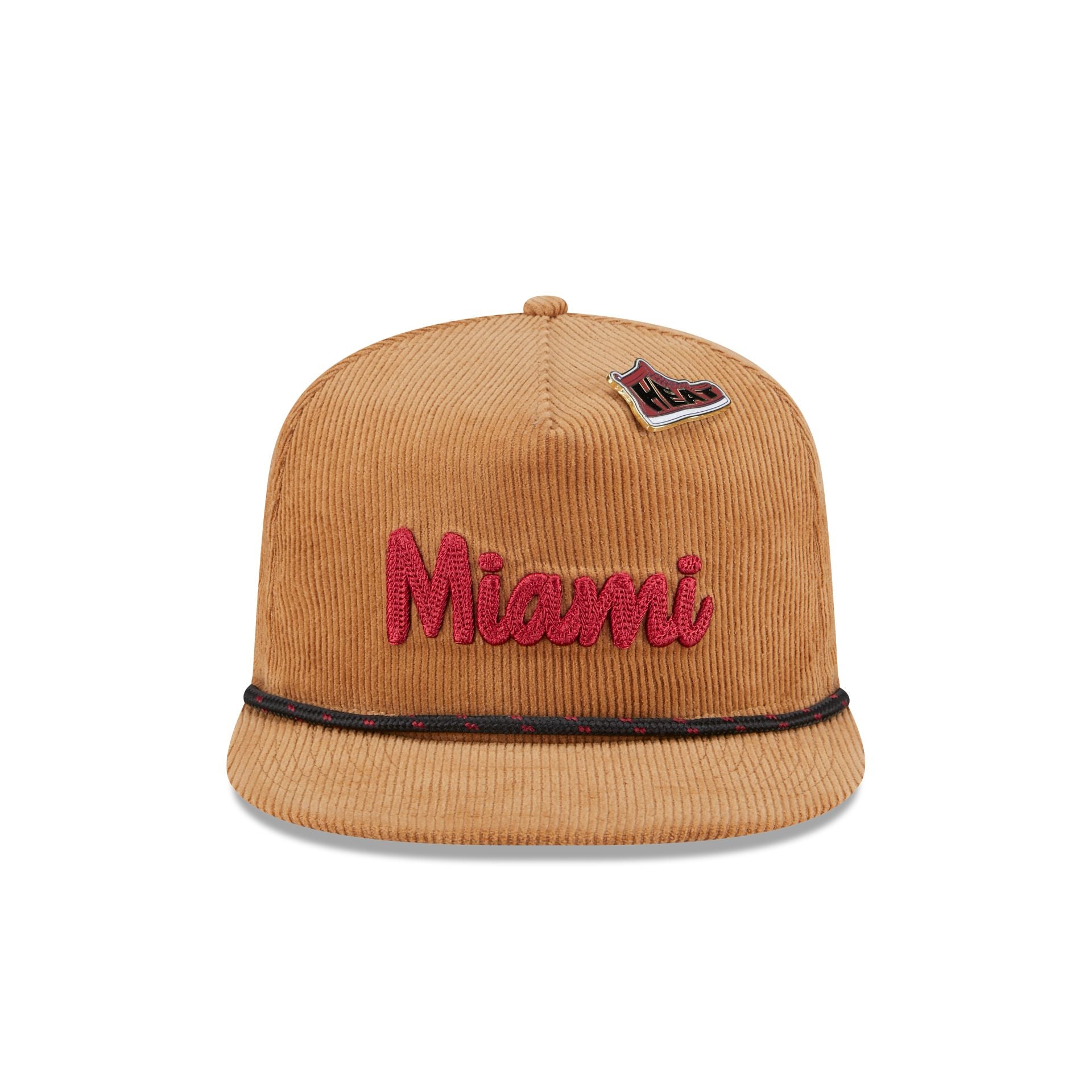 Miami Heat 2025 All-Star Game Fan Pack Corduroy Golfer Hat - Image 2