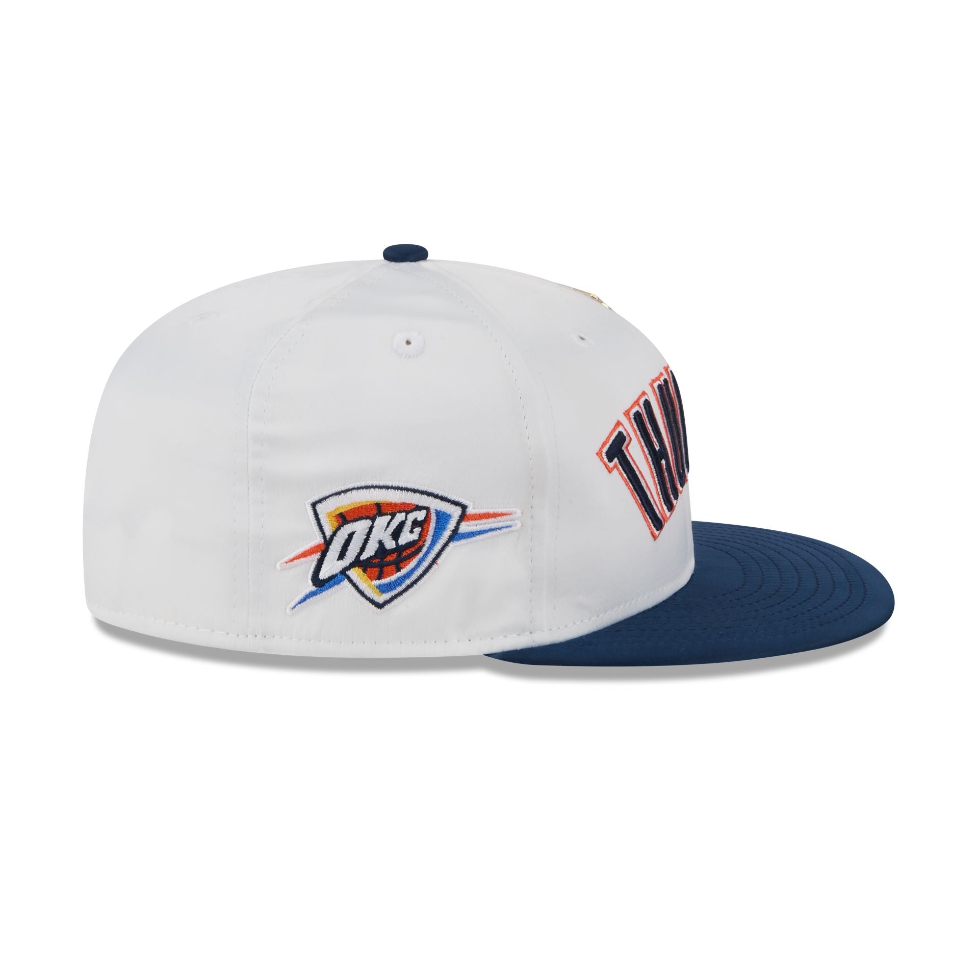 Oklahoma City Thunder Spring Satin 59FIFTY Fitted Hat - Image 4