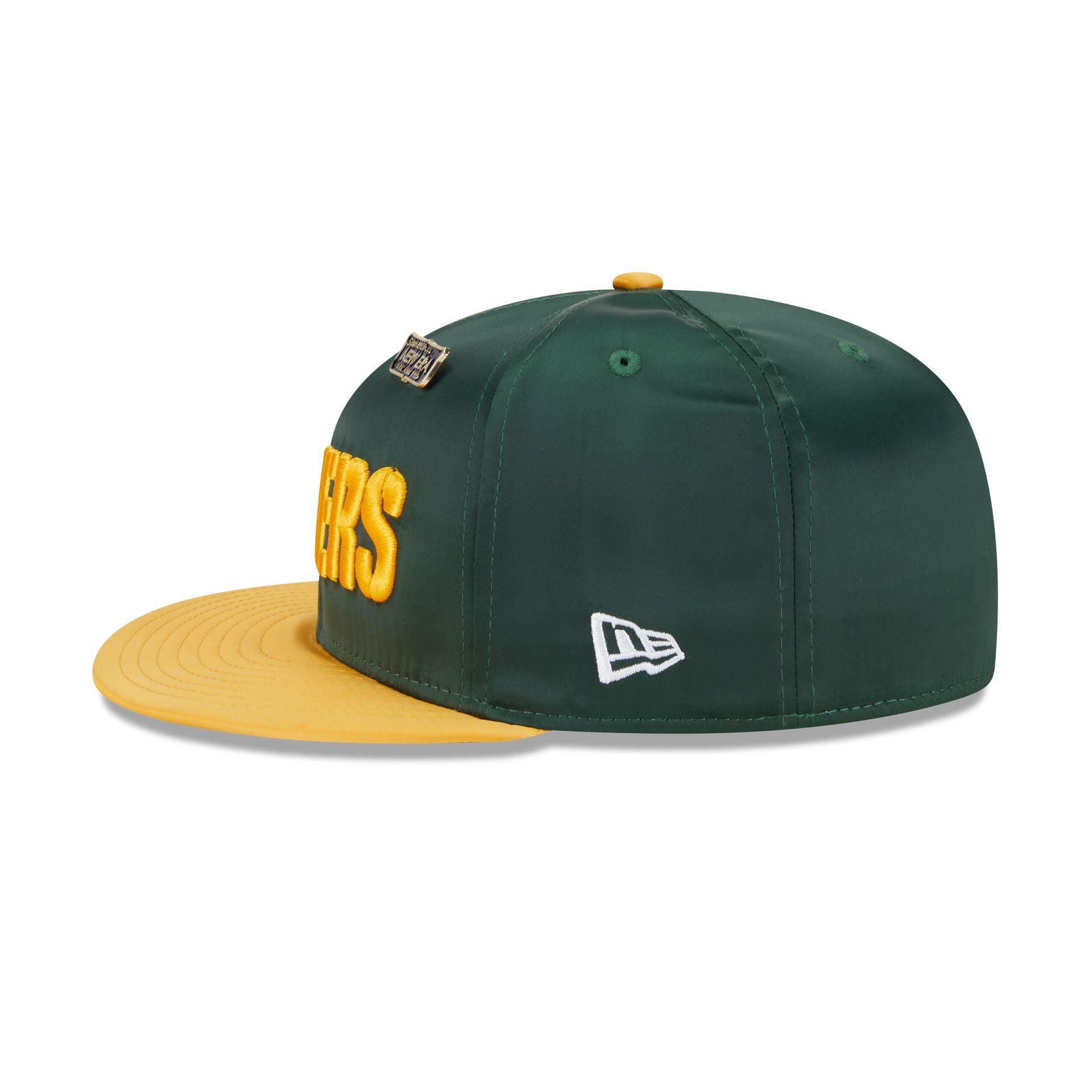 Green Bay Packers Spring Satin 59FIFTY Fitted Hat - Image 5