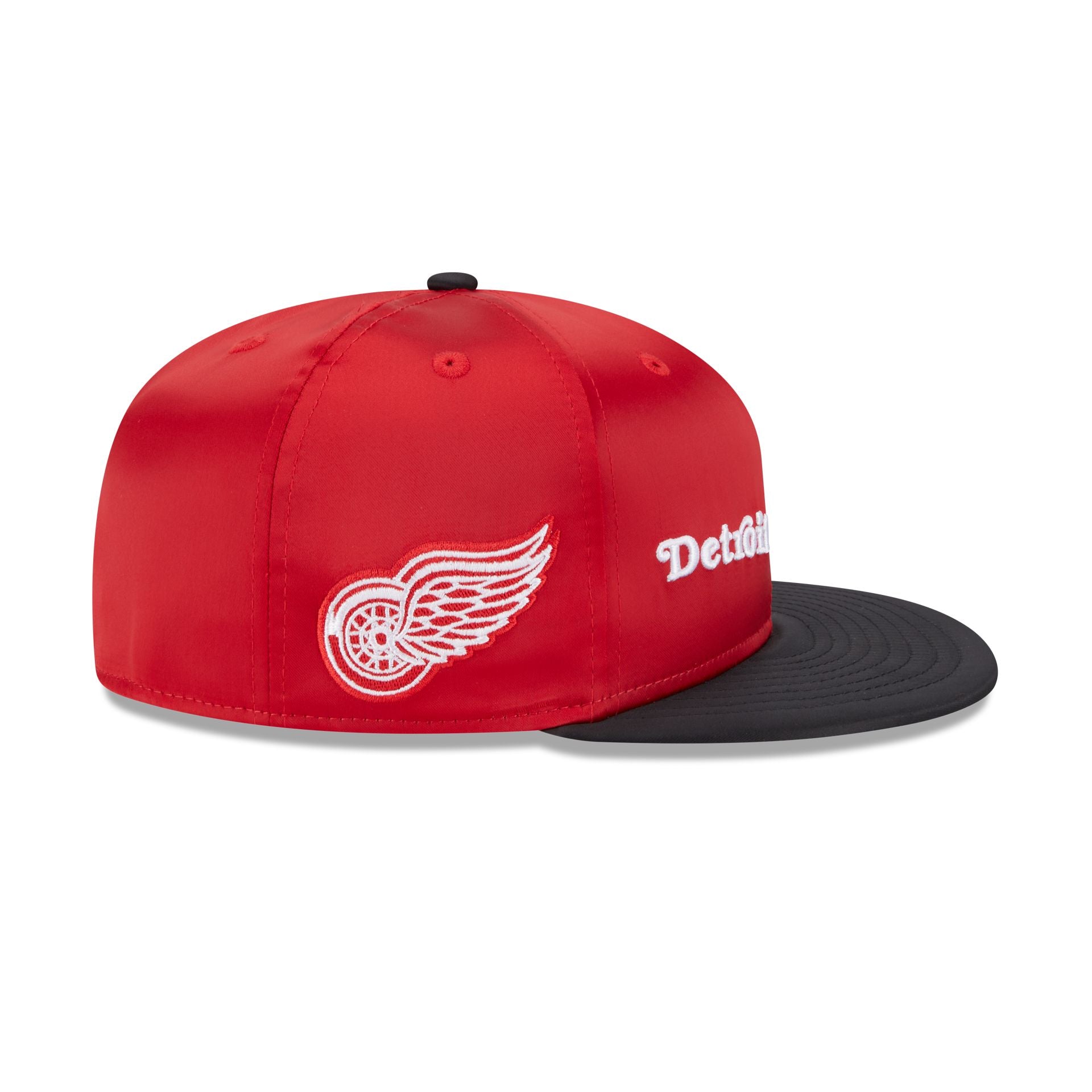 Detroit Red Wings Spring Satin 59FIFTY Fitted Hat - Image 4
