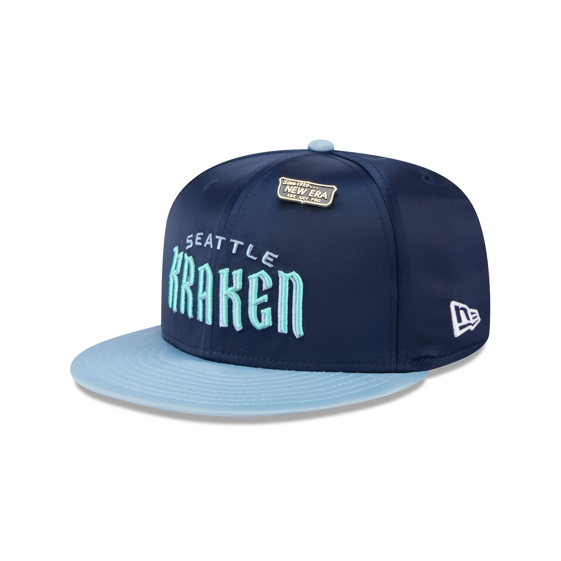 Seattle Kraken Spring Satin 59FIFTY Fitted Hat - Image 3