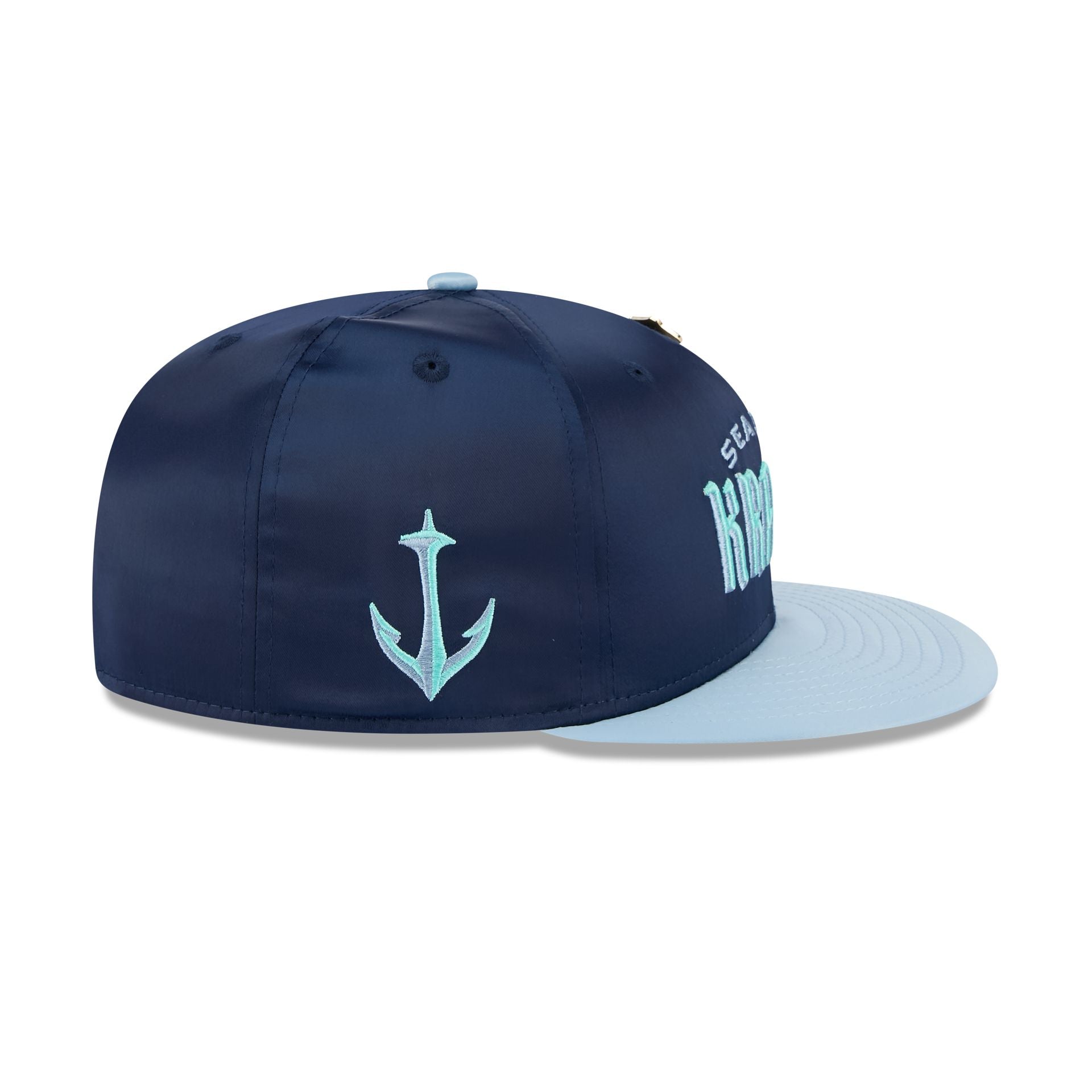 Seattle Kraken Spring Satin 59FIFTY Fitted Hat - Image 4