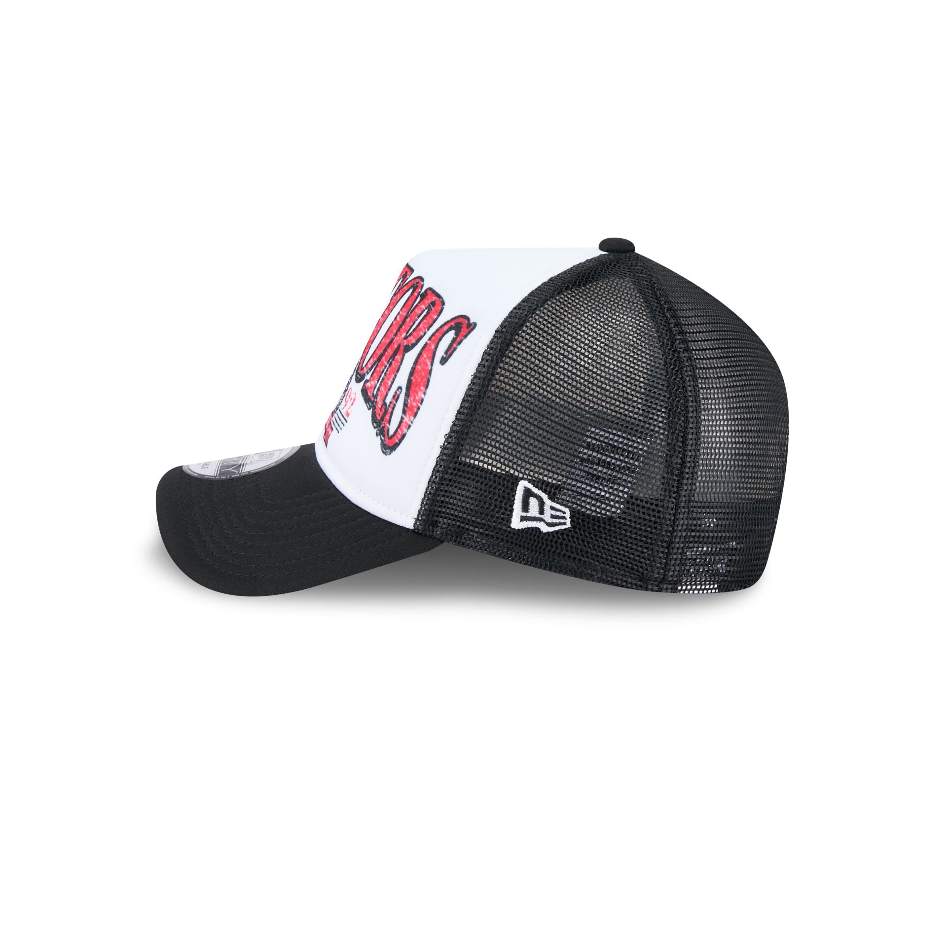 Ottawa Senators Distressed 9FORTY A-Frame Trucker Hat - Image 4