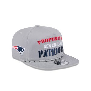 New England Patriots Vintage Gray Rope Golfer Hat