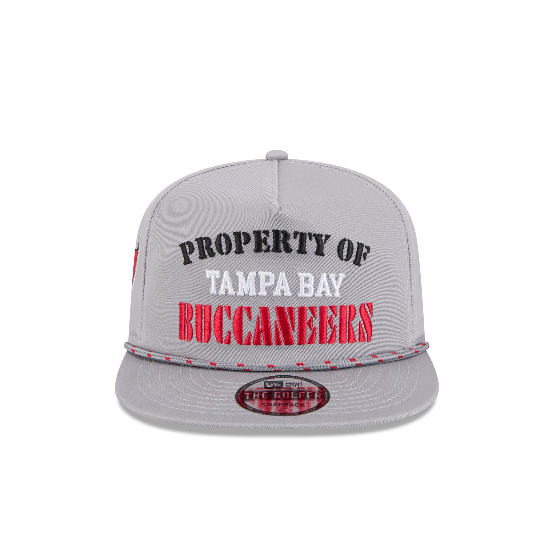 Tampa Bay Buccaneers Vintage Gray Rope Golfer Hat - Image 2