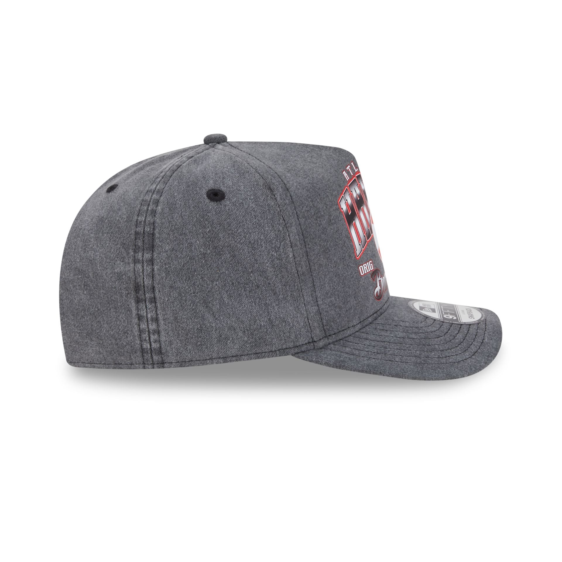 Atlanta Hawks Washed 9FIFTY A-Frame Snapback Hat - Image 5