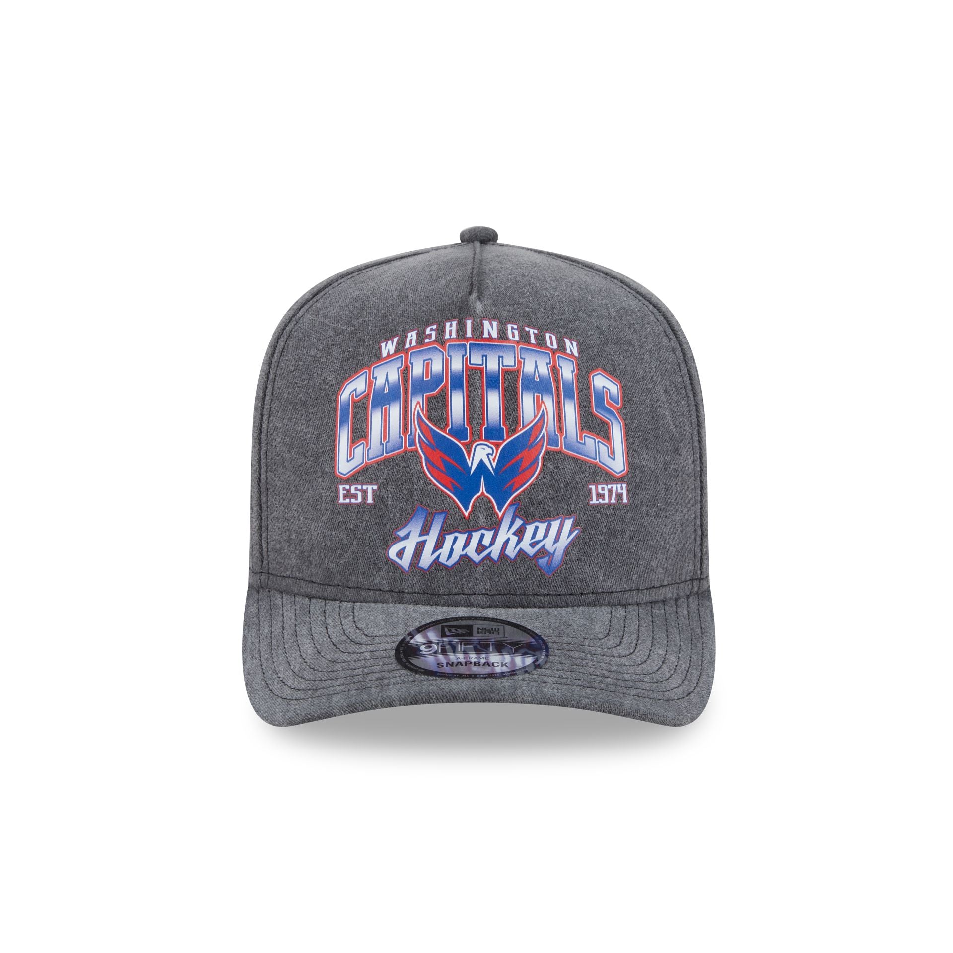 Washington Capitals Washed 9FIFTY A-Frame Snapback Hat - Image 2