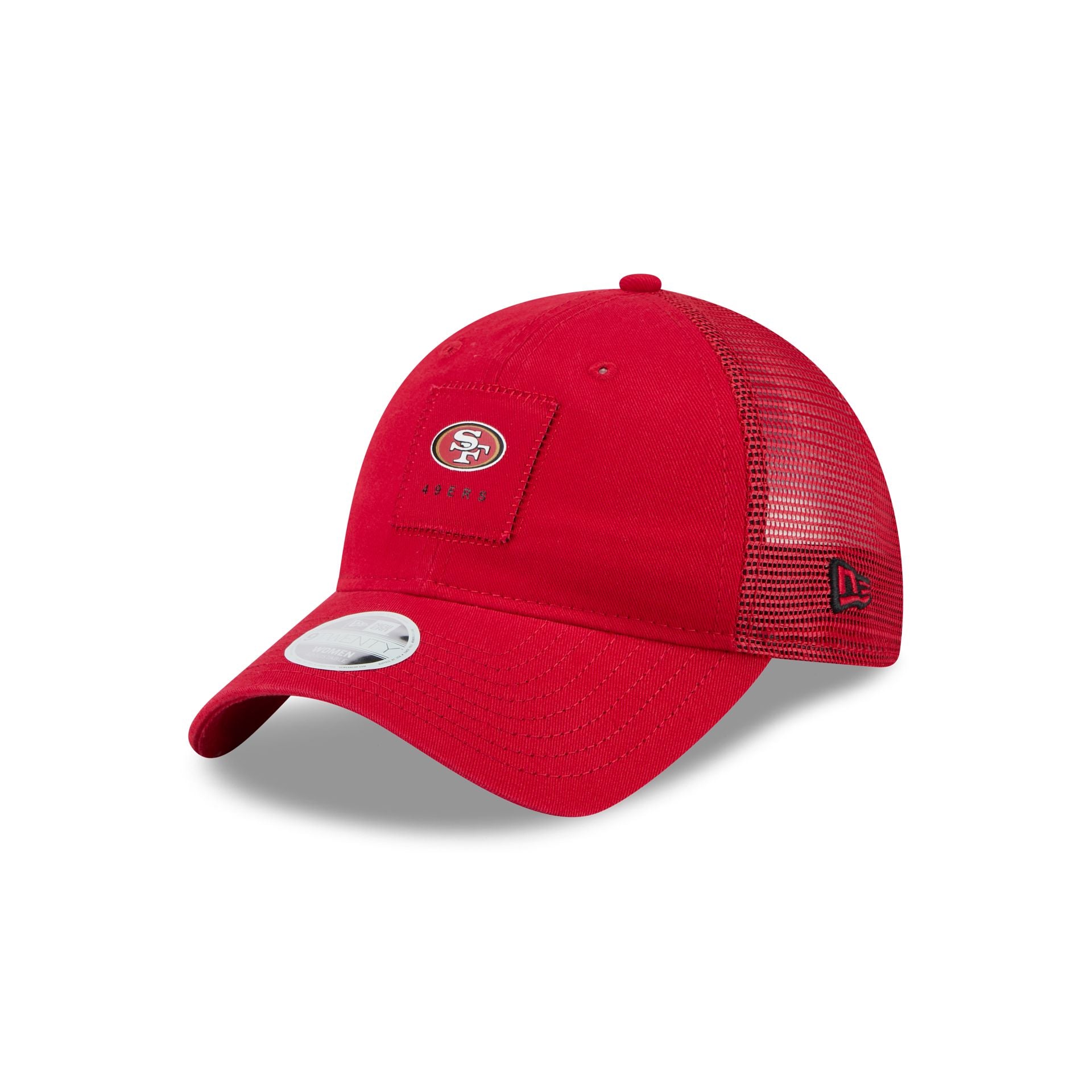 San Francisco 49ers Women's Square Stitch 9TWENTY Trucker Hat