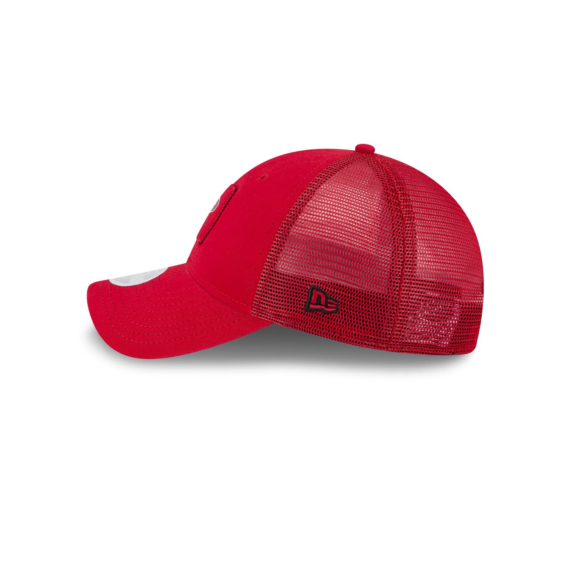 San Francisco 49ers Women's Square Stitch 9TWENTY Trucker Hat - Image 4