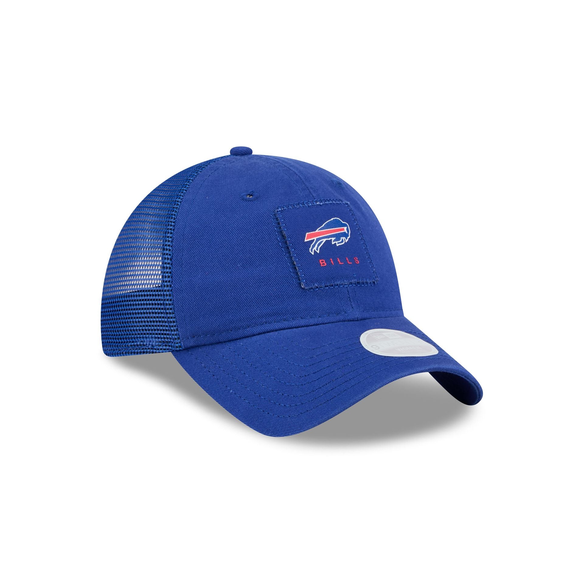 Buffalo Bills Women's Square Stitch 9TWENTY Trucker Hat - Image 3