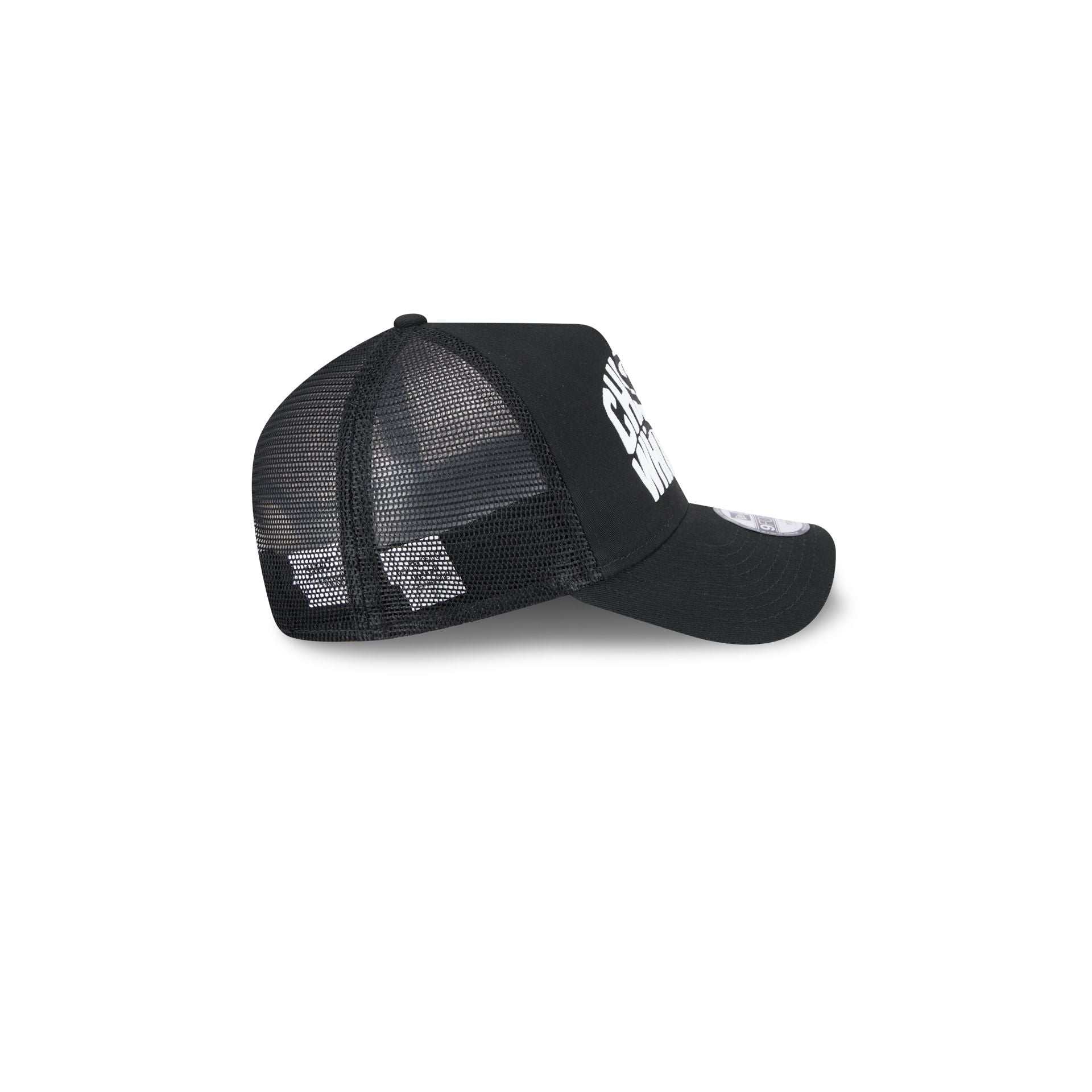 Chicago White Sox Kids Chalk 9FORTY A-Frame Trucker Hat - Image 5