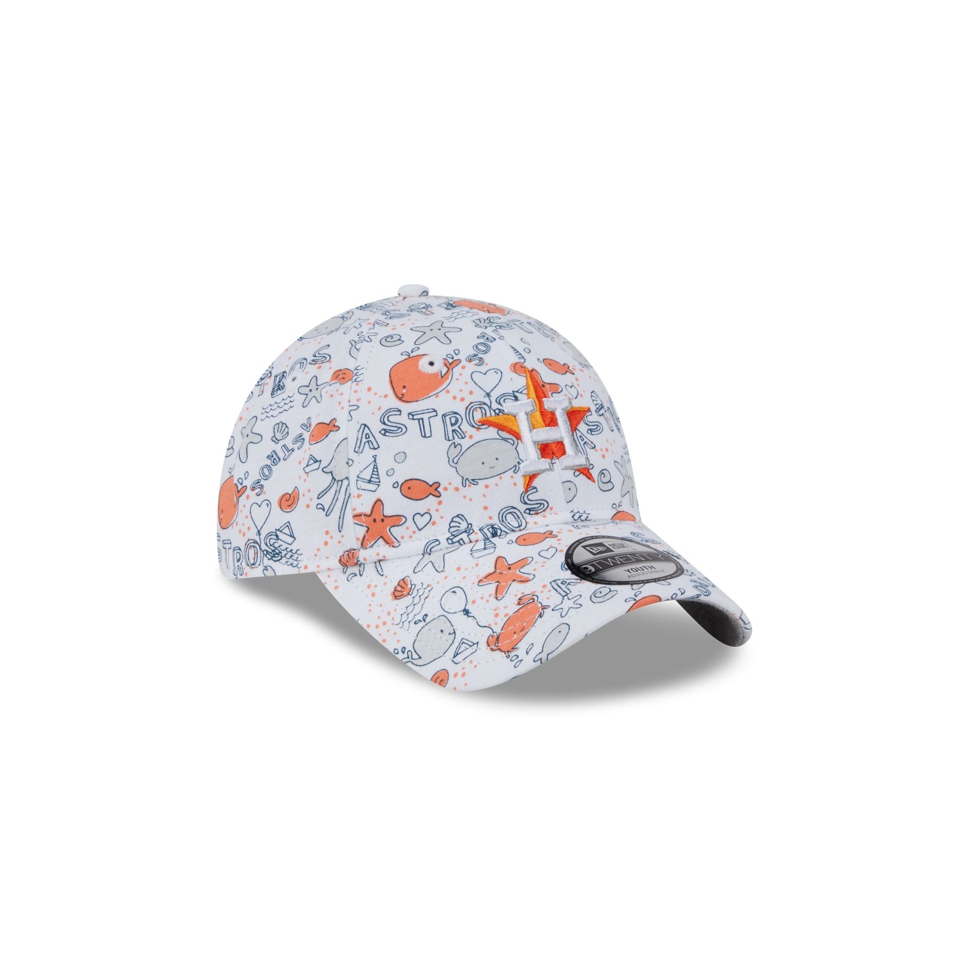 Houston Astros Kids Ocean 9TWENTY Adjustable Hat - Image 3