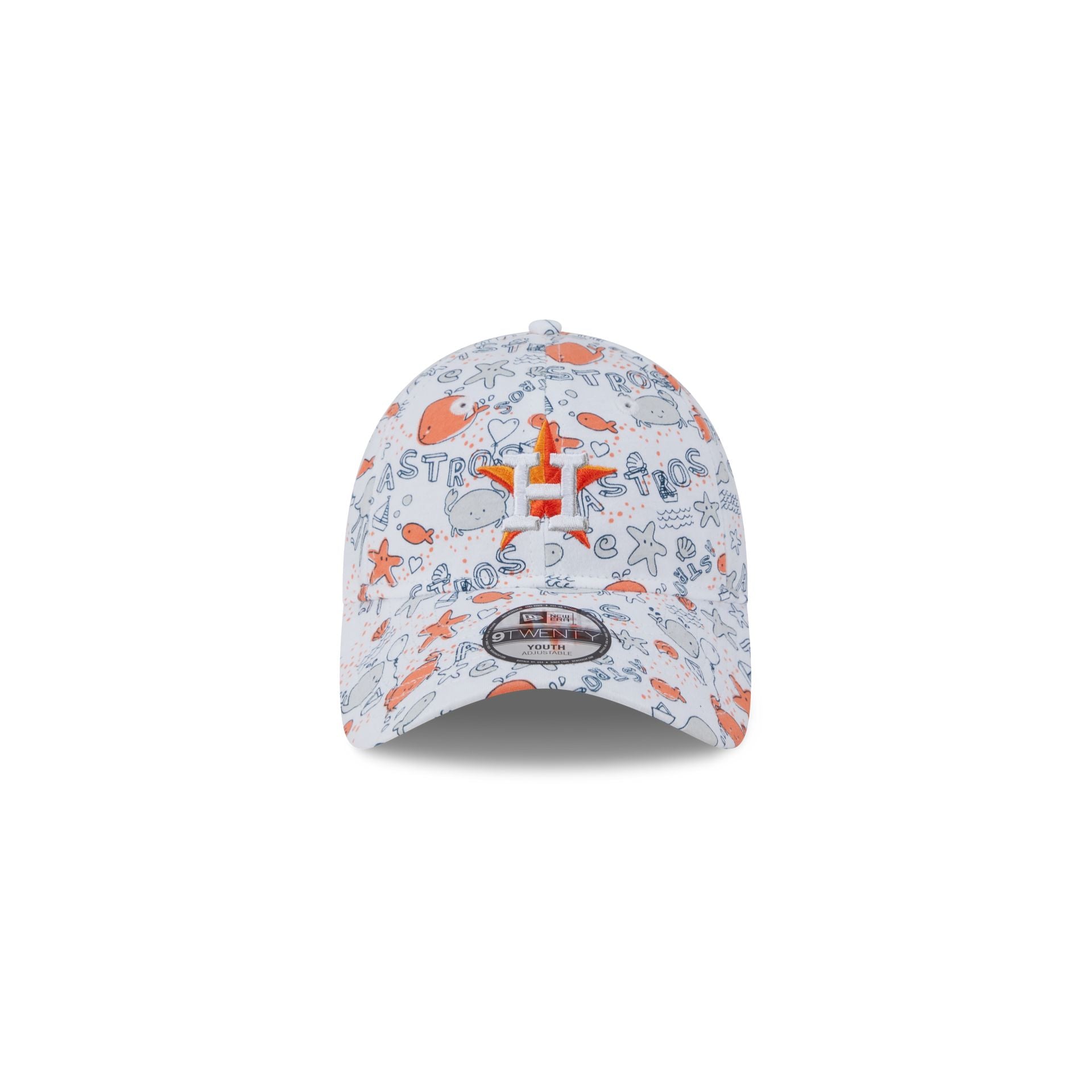 Houston Astros Kids Ocean 9TWENTY Adjustable Hat - Image 2