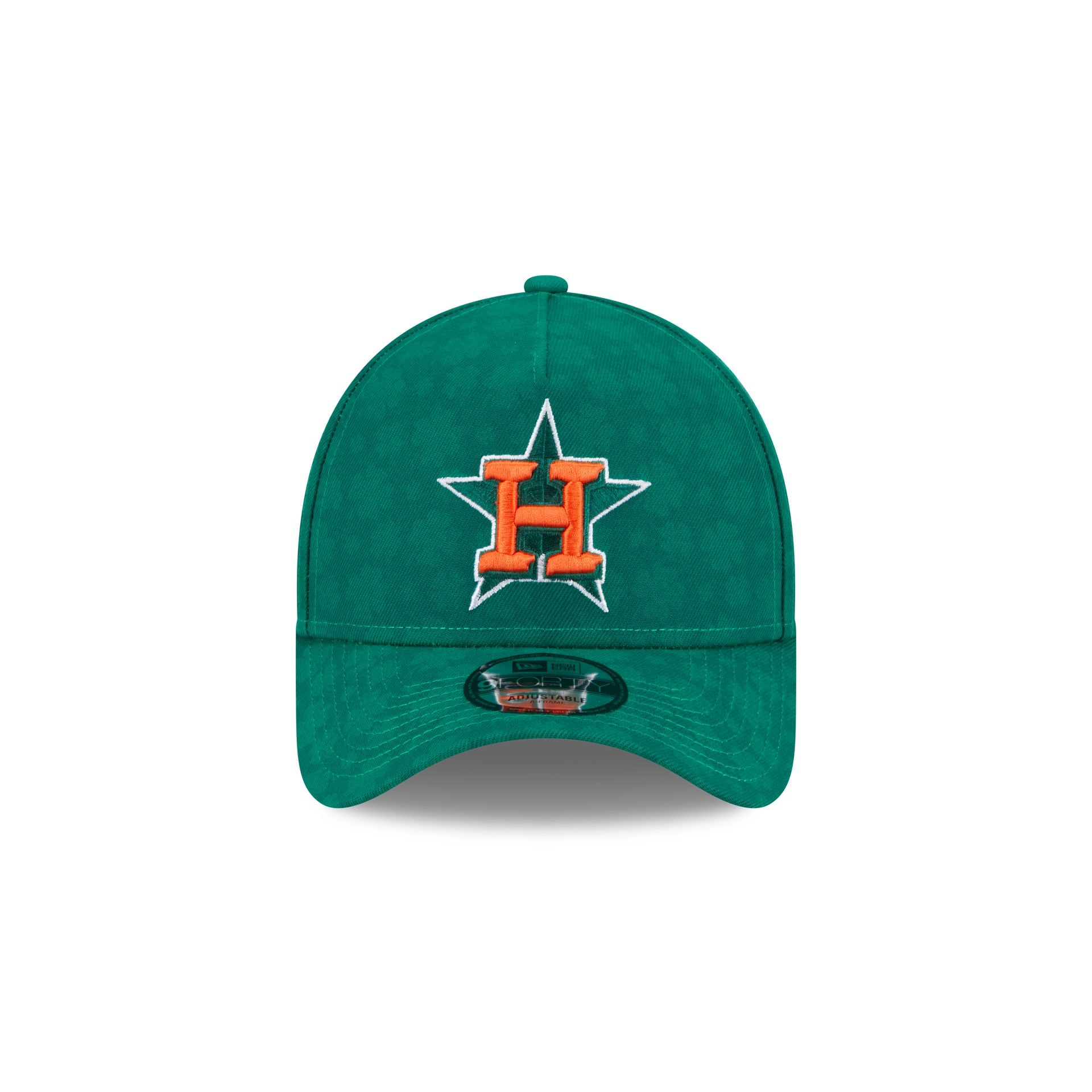 Houston Astros St. Patrick's Day 2025 9FORTY A-Frame Snapback Hat - Image 2