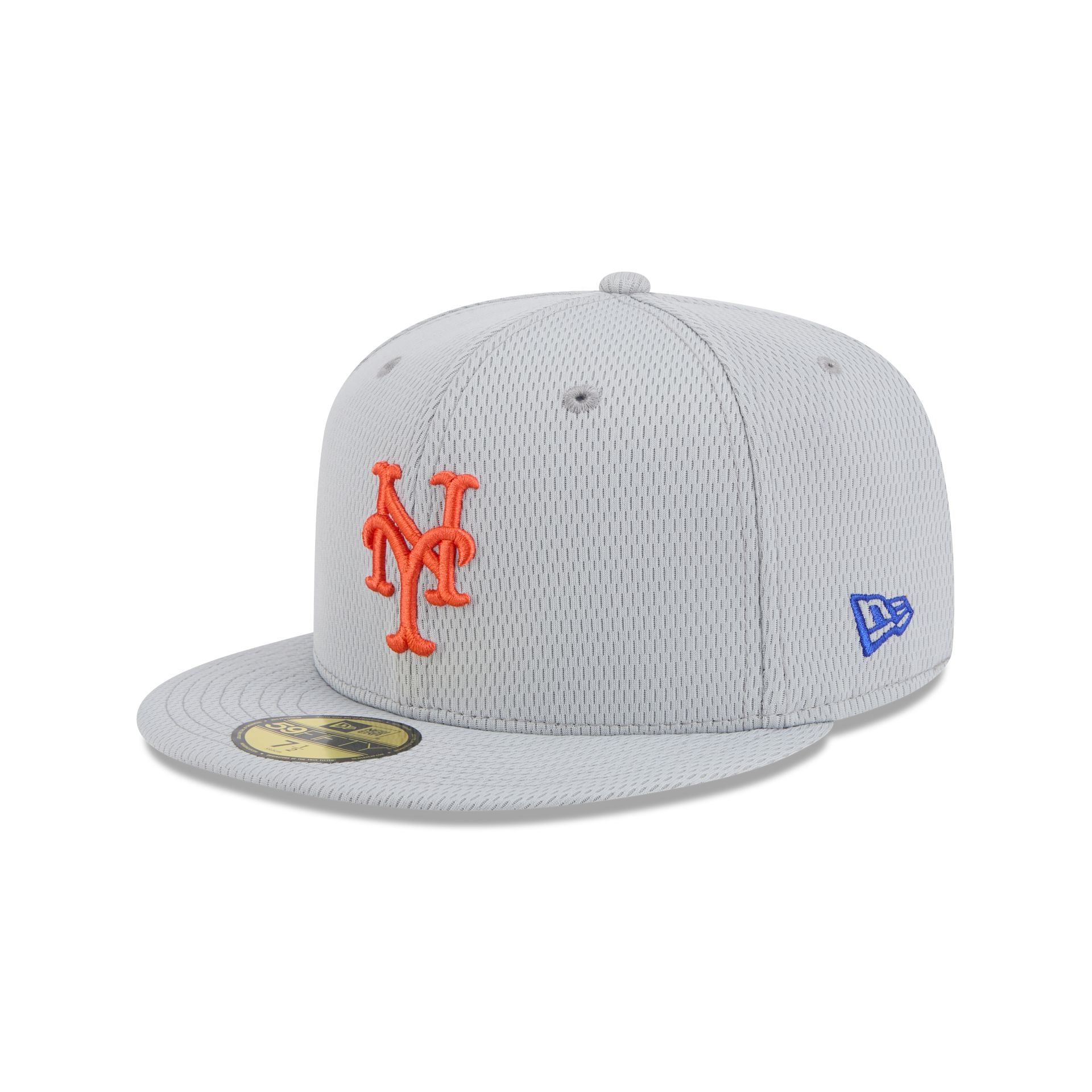 New York Mets 2025 Clubhouse Gray 59FIFTY Fitted Hat - Image 3