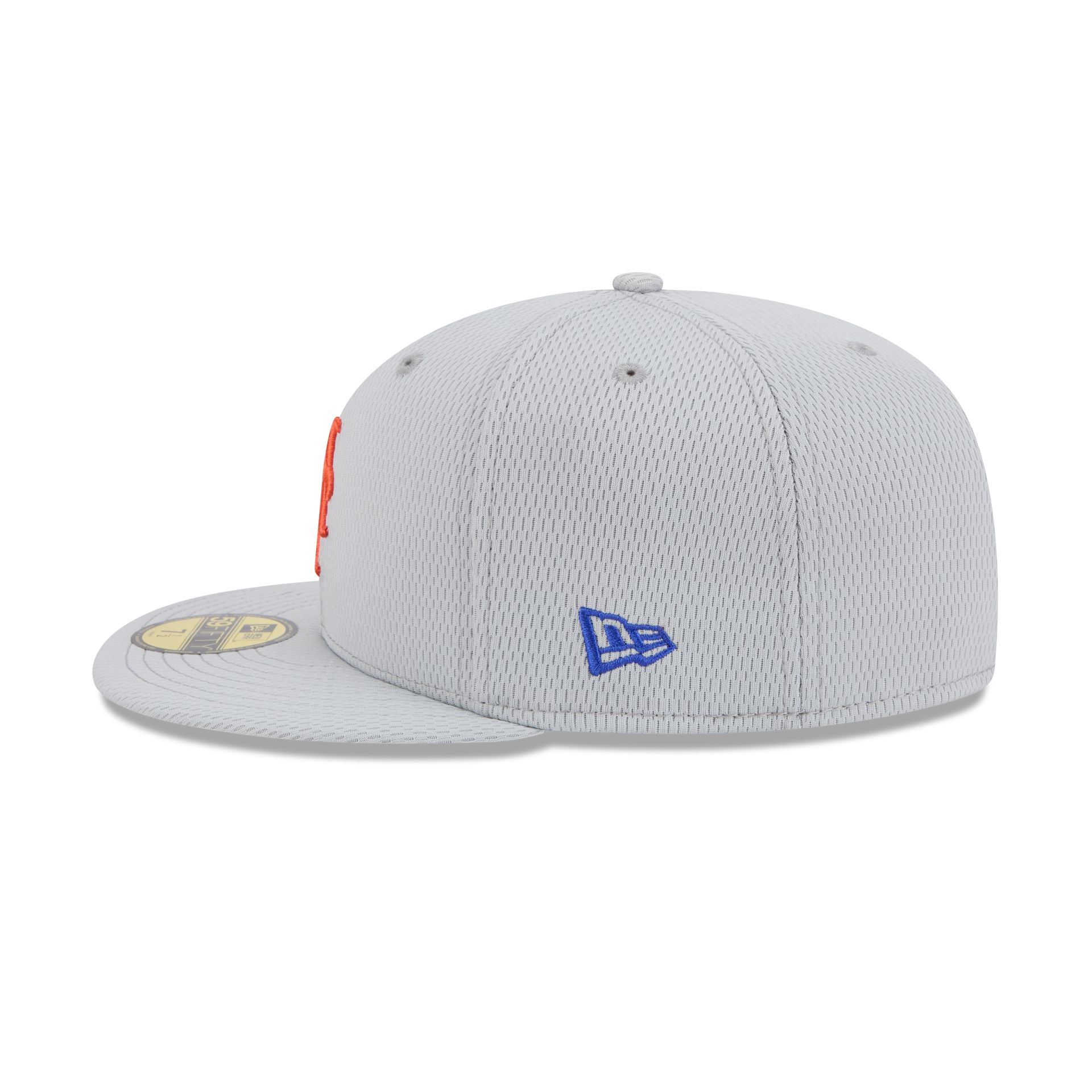 New York Mets 2025 Clubhouse Gray 59FIFTY Fitted Hat - Image 5