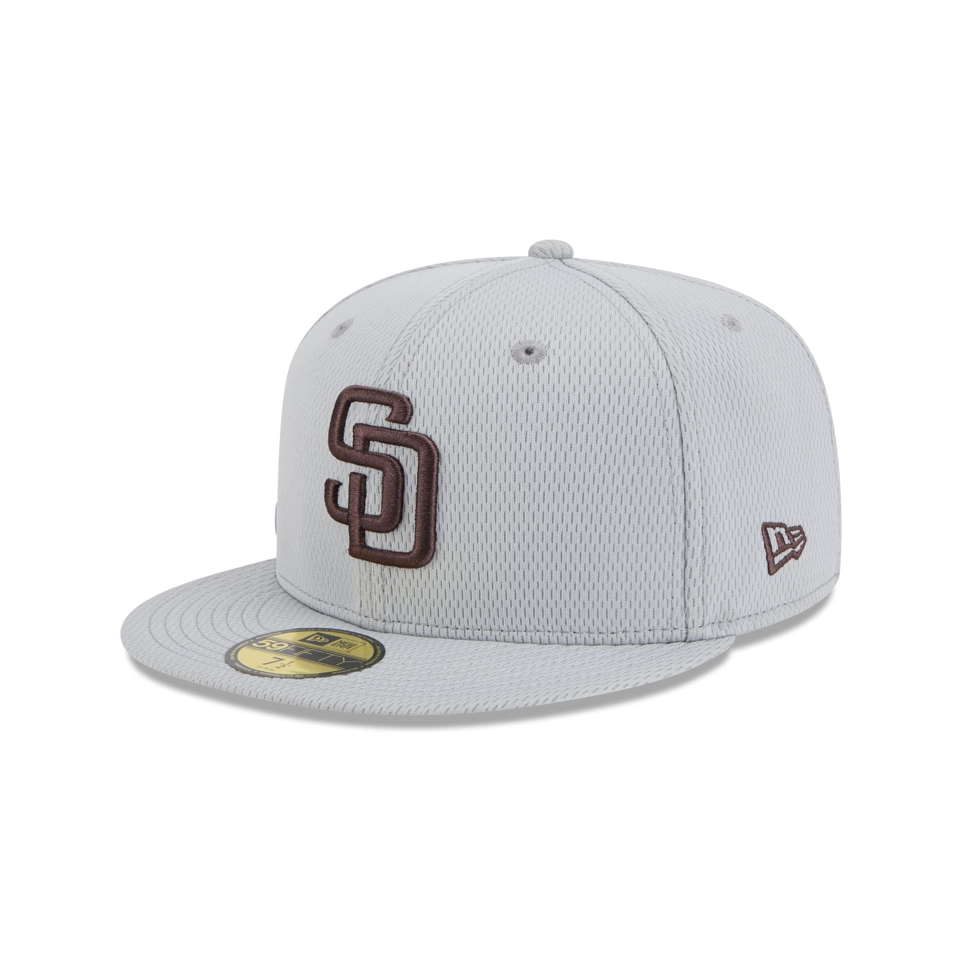 San Diego Padres 2025 Clubhouse Gray 59FIFTY Fitted Hat - Image 3