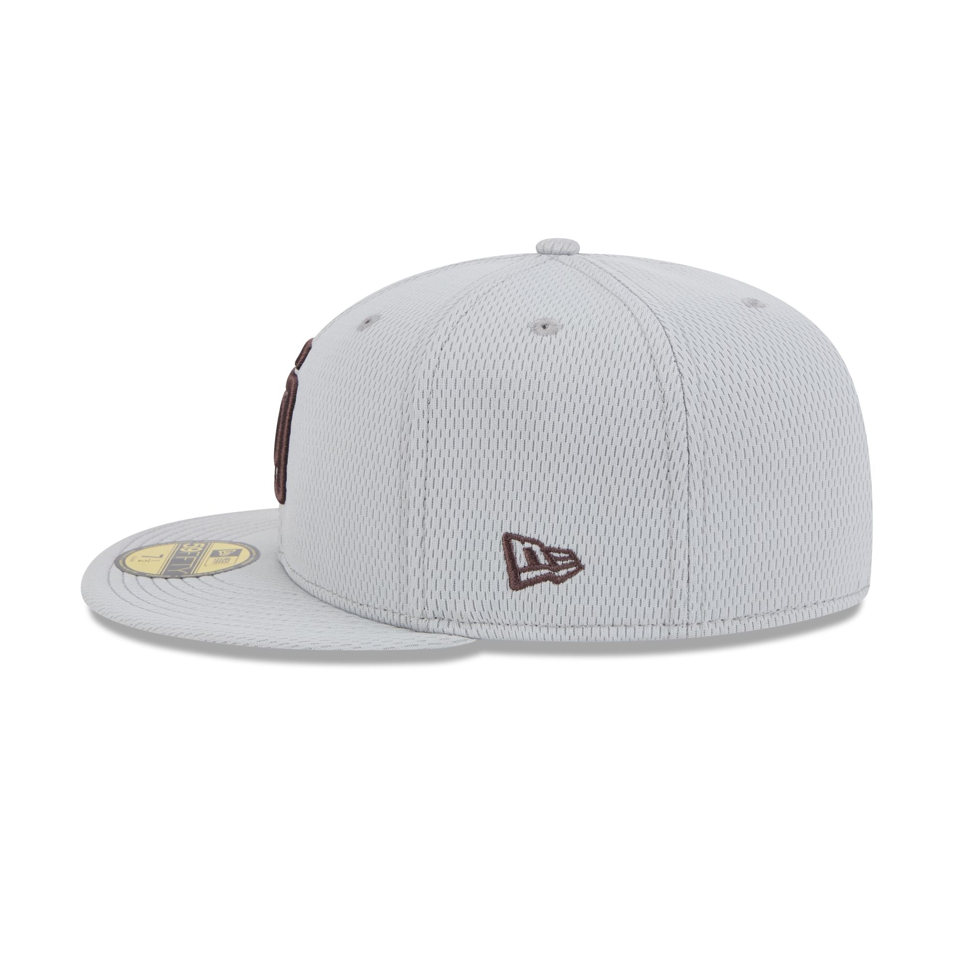 San Diego Padres 2025 Clubhouse Gray 59FIFTY Fitted Hat - Image 5