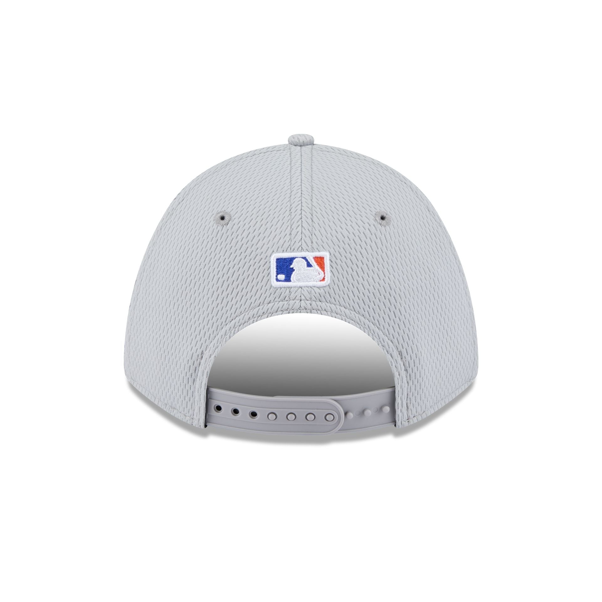 New York Mets 2025 Clubhouse Gray Kids 9FORTY M-Crown Snapback Hat - Image 6