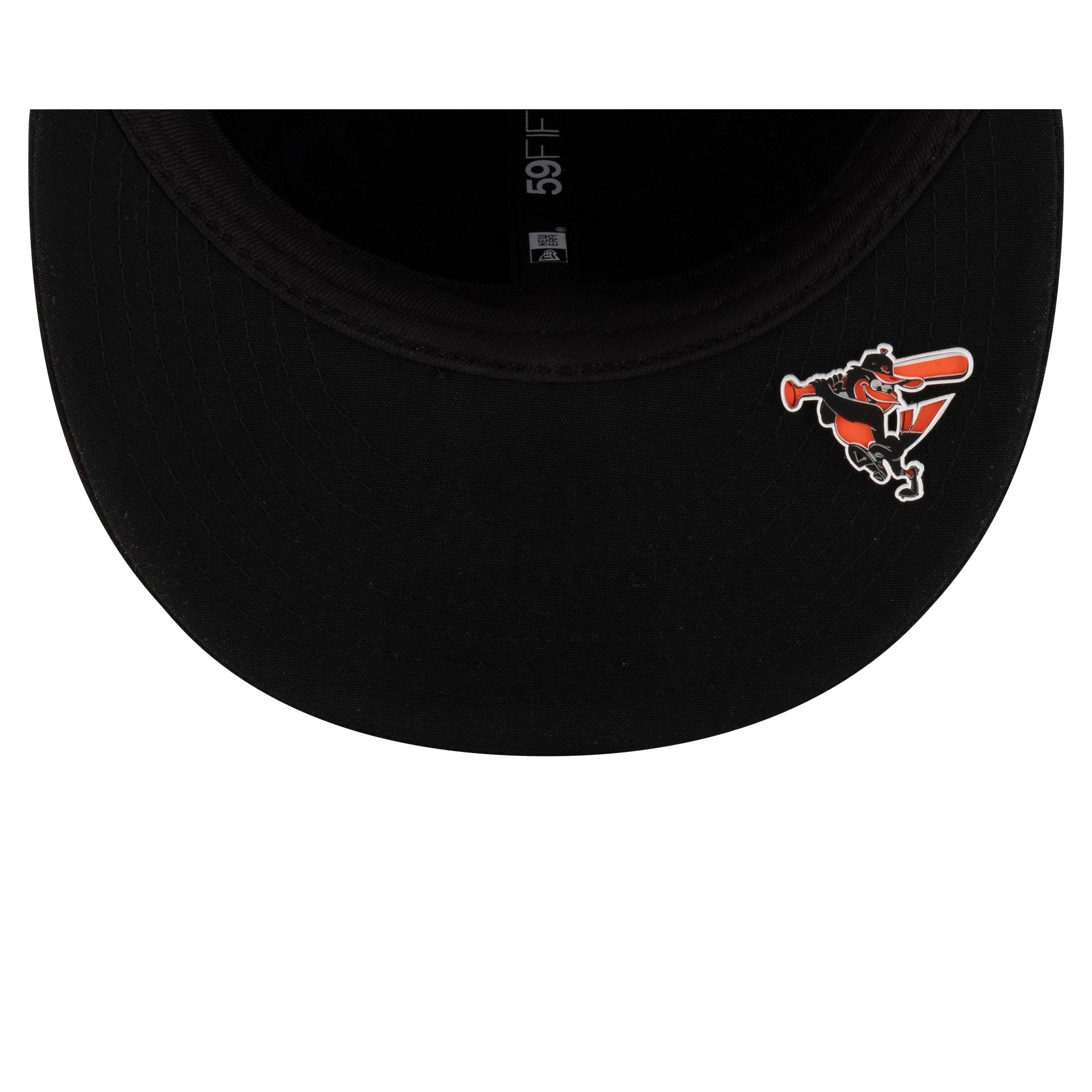 Baltimore Orioles 2025 Clubhouse Black 59FIFTY Fitted Hat - Image 7
