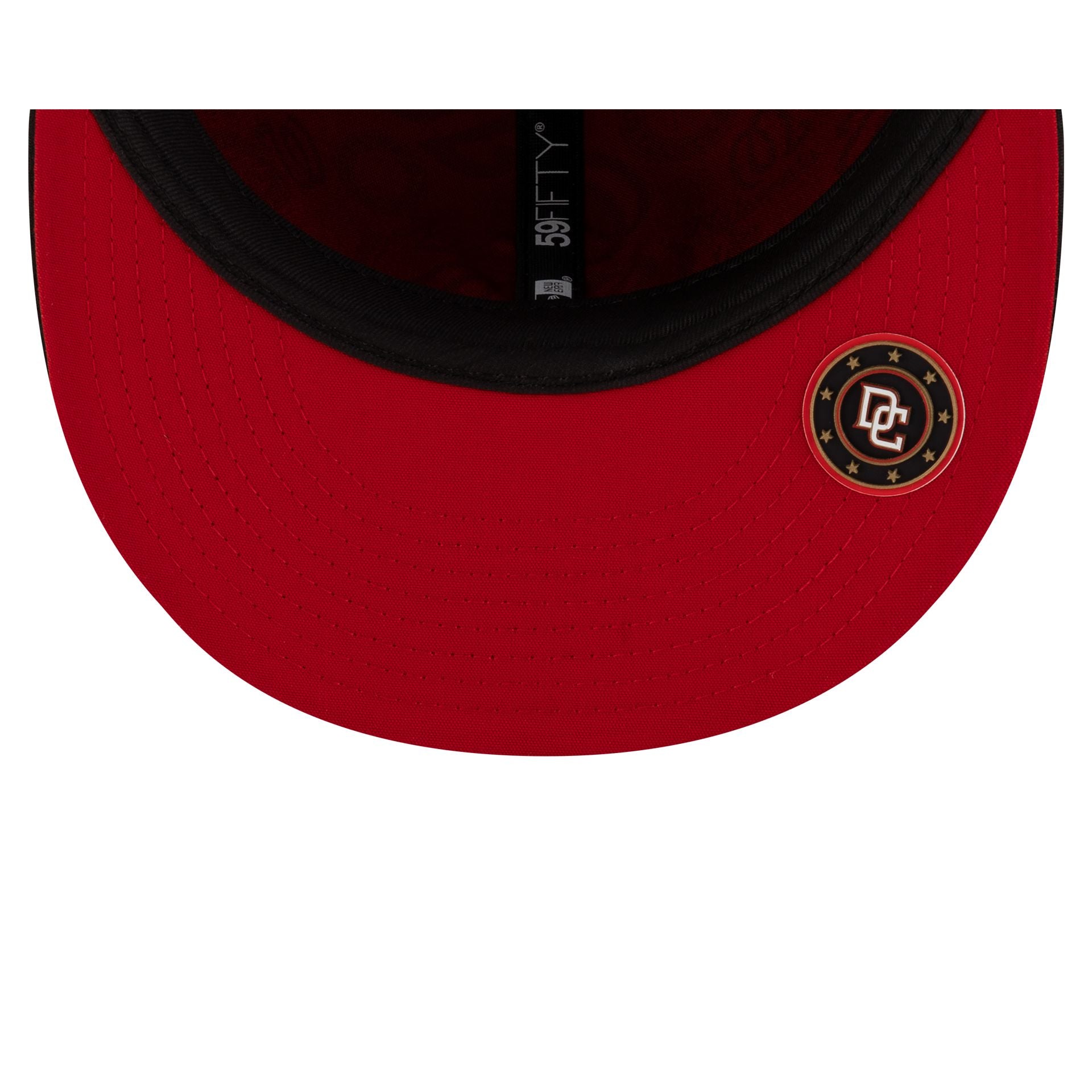 Washington Nationals 2025 Clubhouse Black 59FIFTY Fitted Hat - Image 7