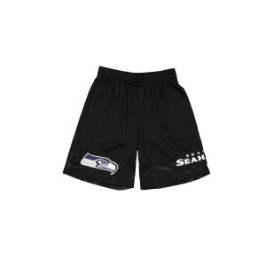 Seattle Seahawks Mesh Black Shorts