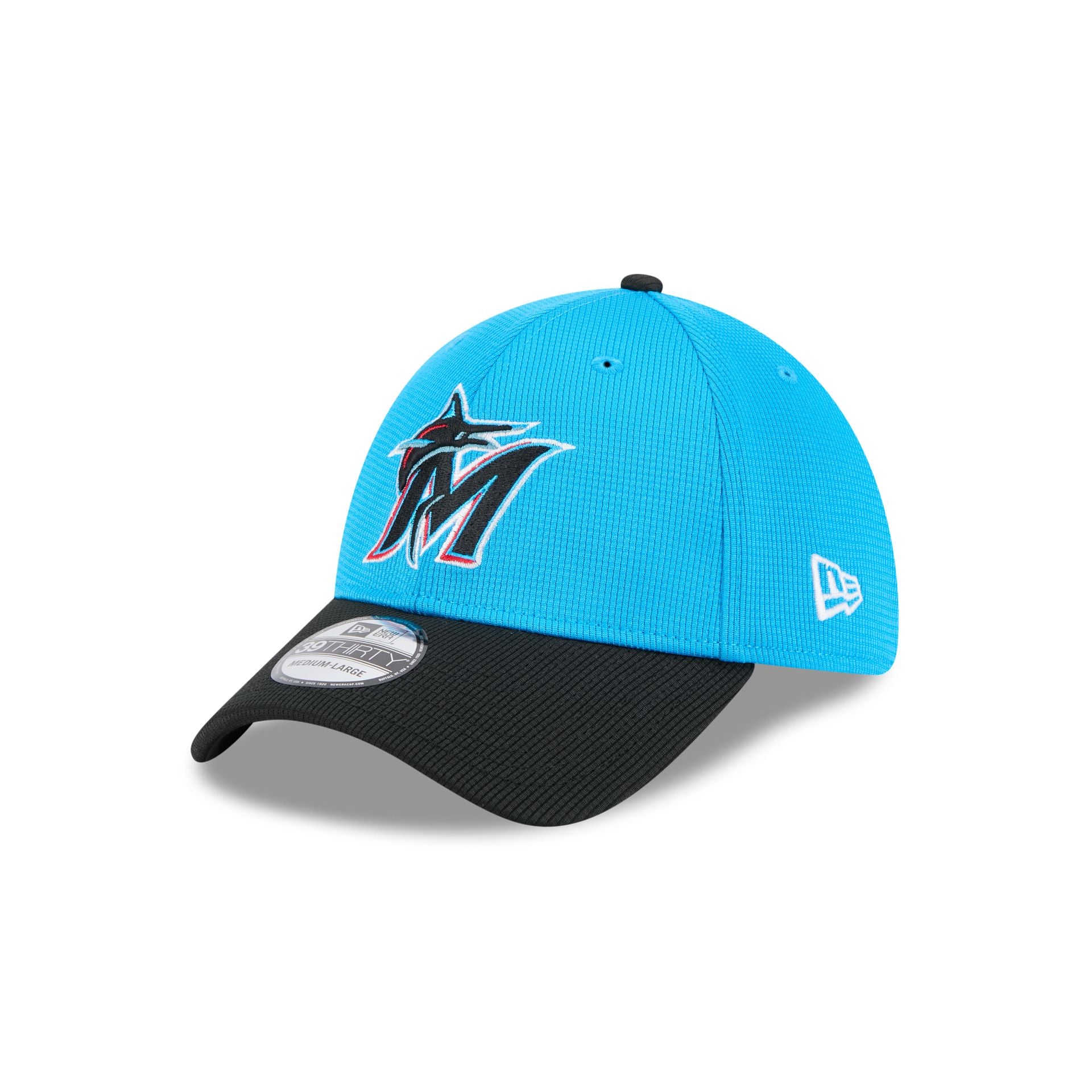 Miami Marlins 2025 Spring Training 39THIRTY Stretch Fit Hat - Image 3