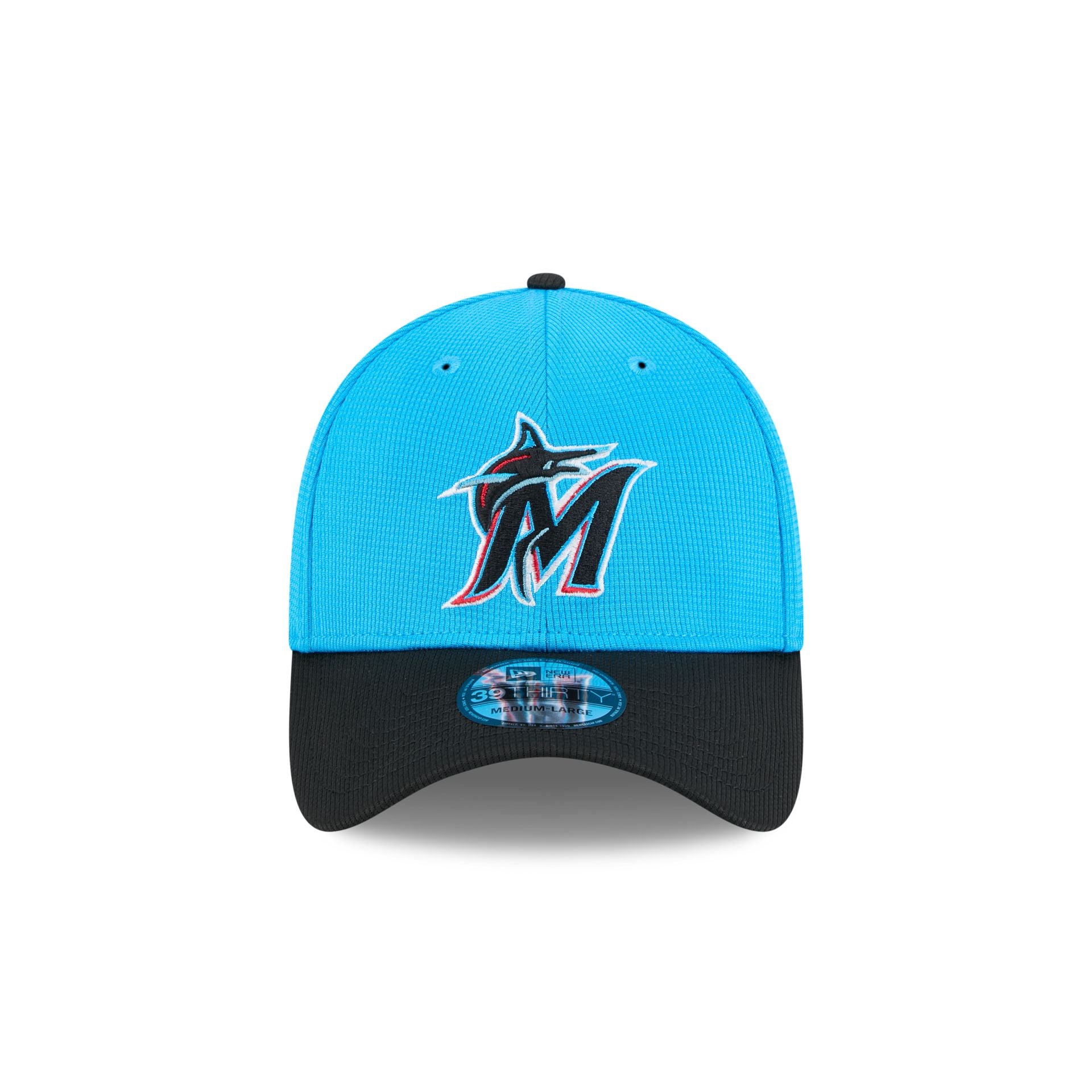 Miami Marlins 2025 Spring Training 39THIRTY Stretch Fit Hat - Image 2