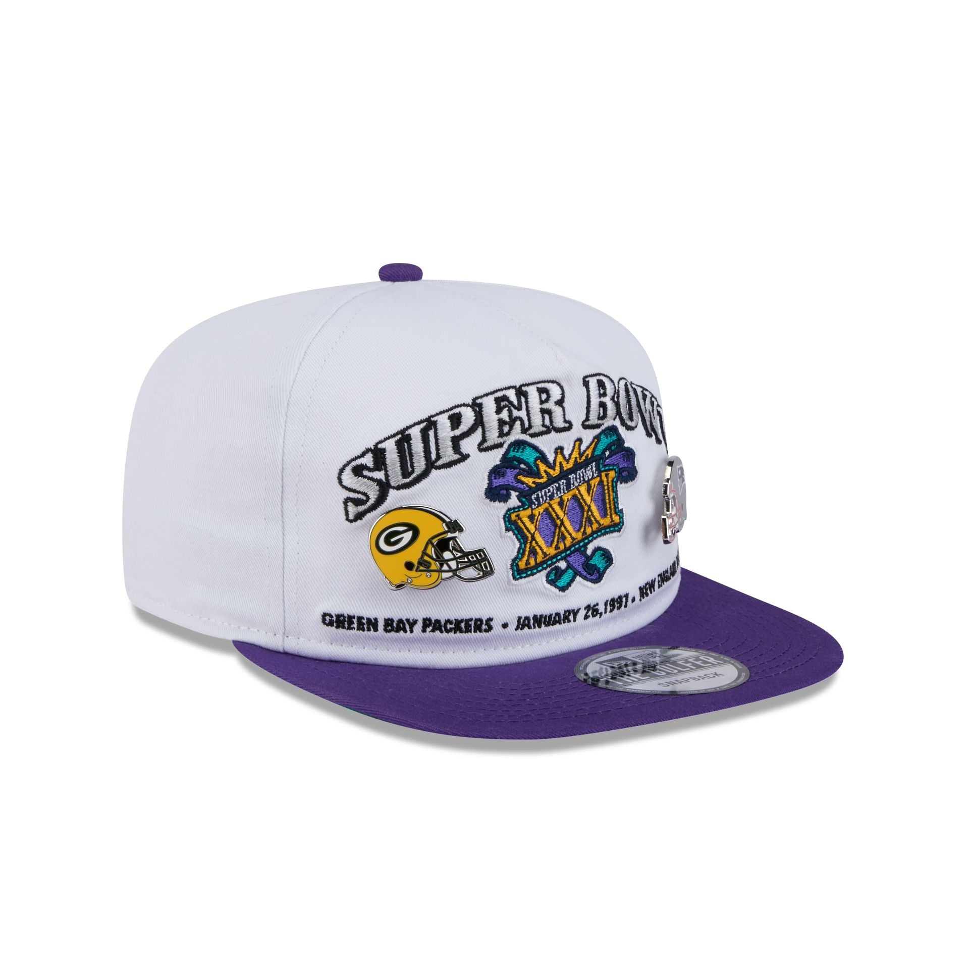 NFL Super Bowl XXXI Championship Pin Golfer Hat - Image 3