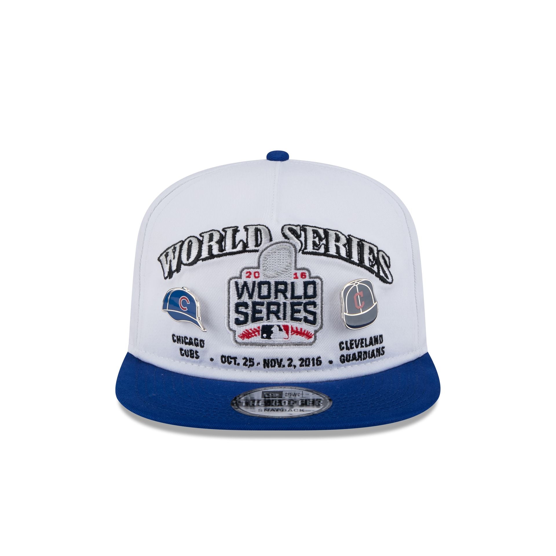 MLB World Series 2016 Championship Pin Golfer Hat - Image 2