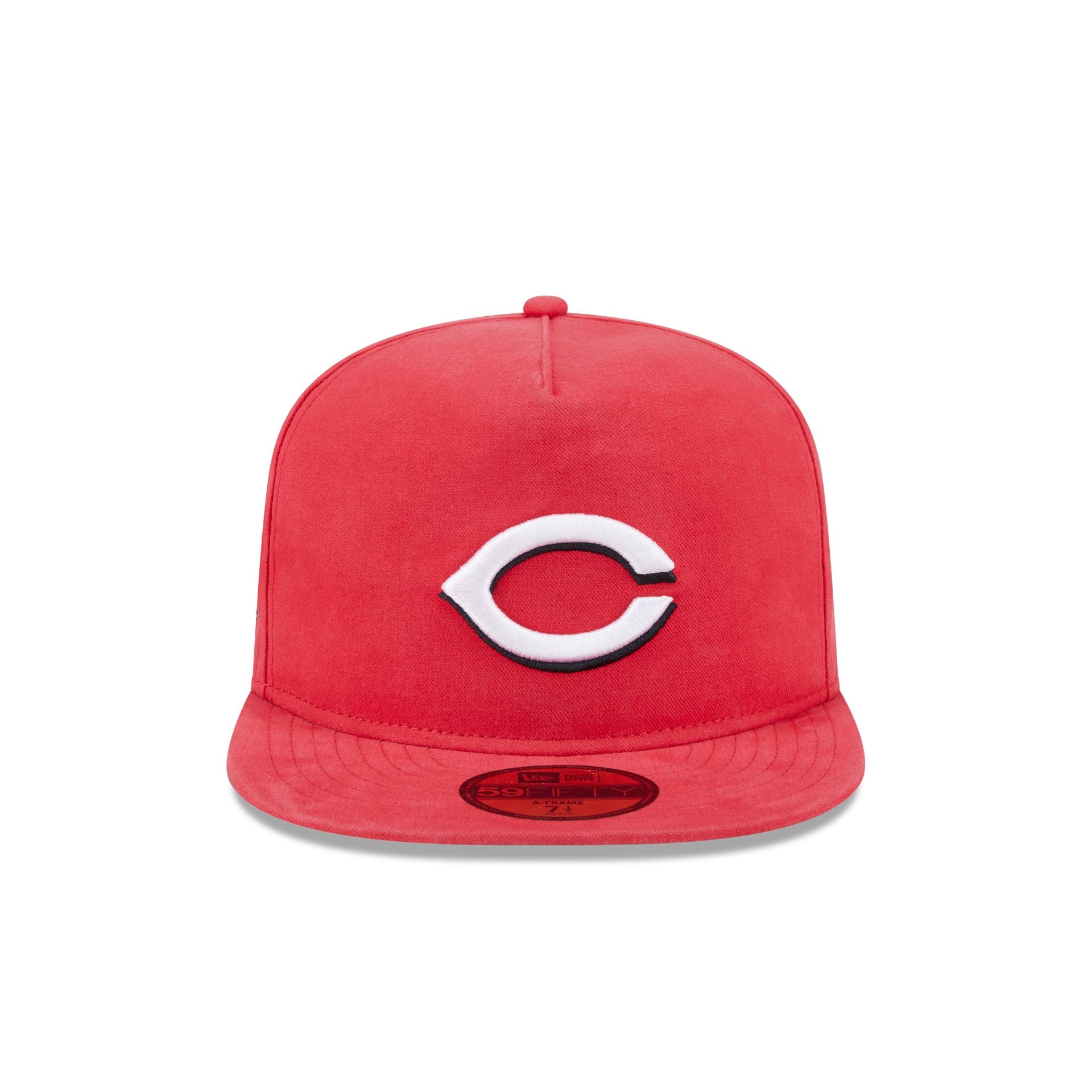 Cincinnati Reds Championship Side Flag 59FIFTY A-Frame Fitted Hat - Image 2