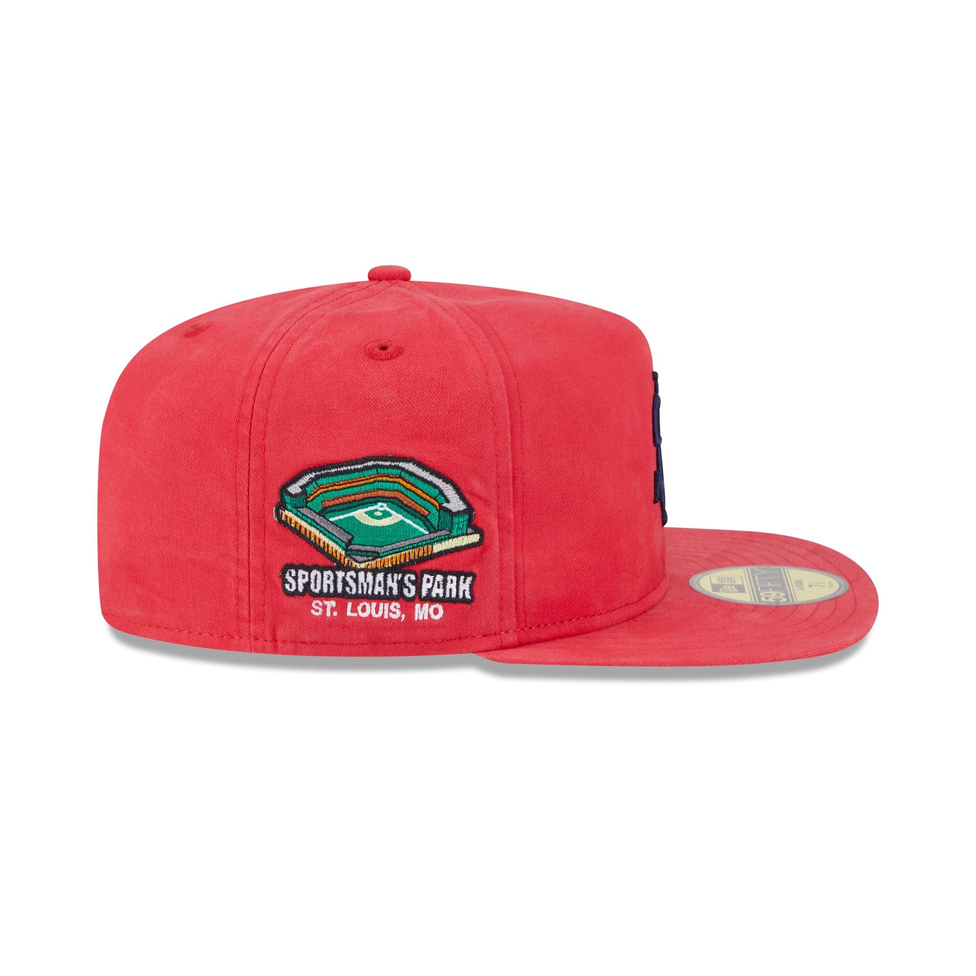 St. Louis Cardinals Championship Side Flag 59FIFTY A-Frame Fitted Hat - Image 5