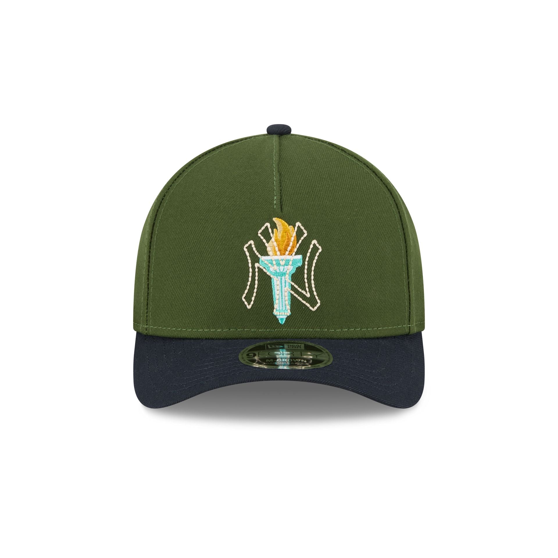 New York Yankees City Feature 9FORTY M-Crown A-Frame Snapback Hat - Image 2