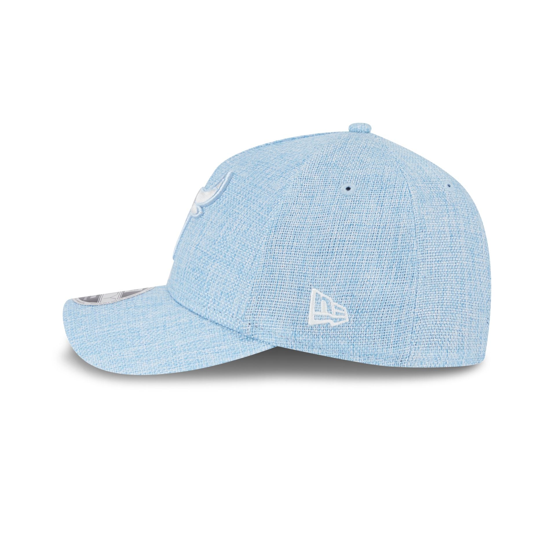 Chicago Bulls Cotton Weaver Blue 9FORTY M-Crown A-Frame Snapback Hat - Image 4