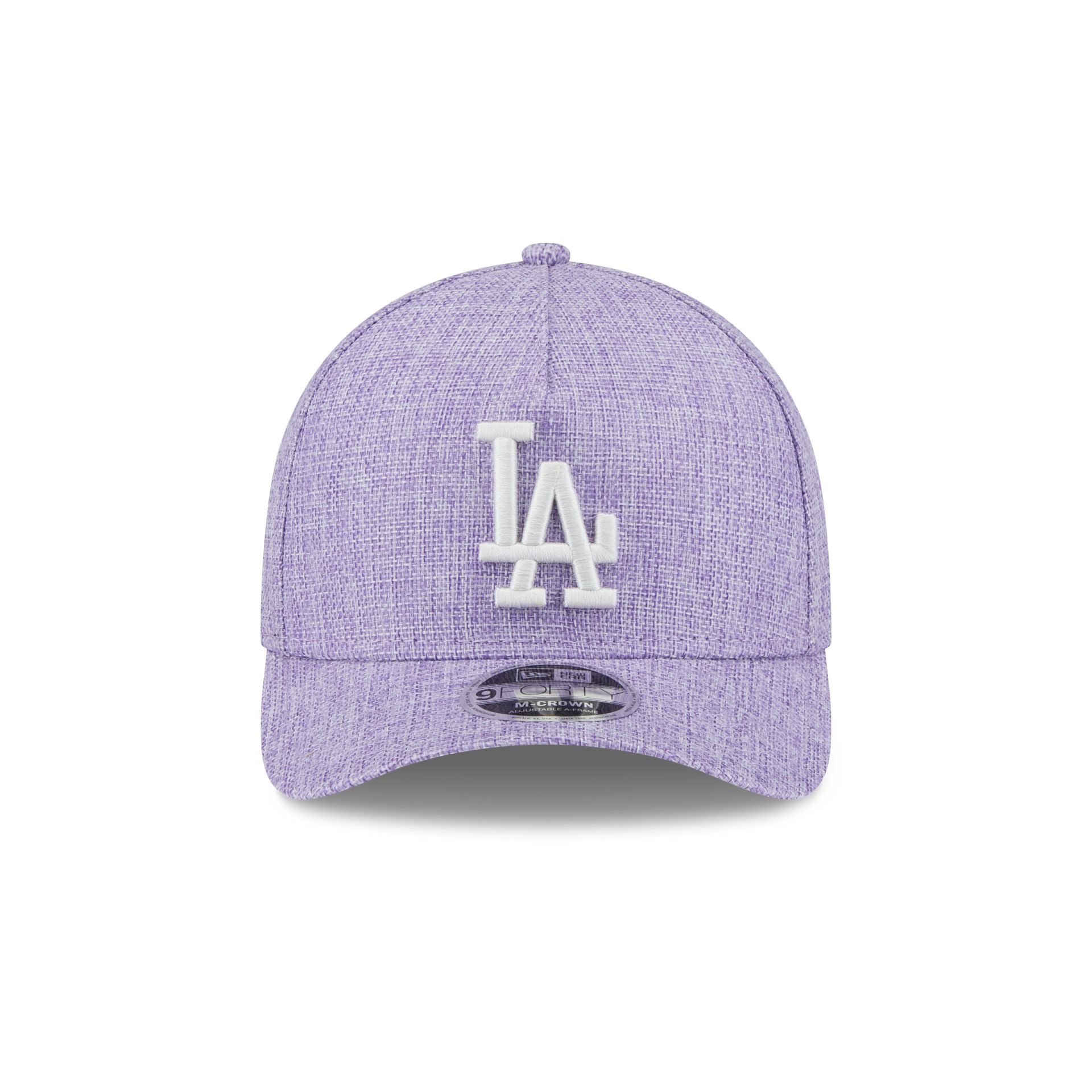 Los Angeles Dodgers Cotton Weave Purple 9FORTY M-Crown A-Frame Snapback Hat - Image 2