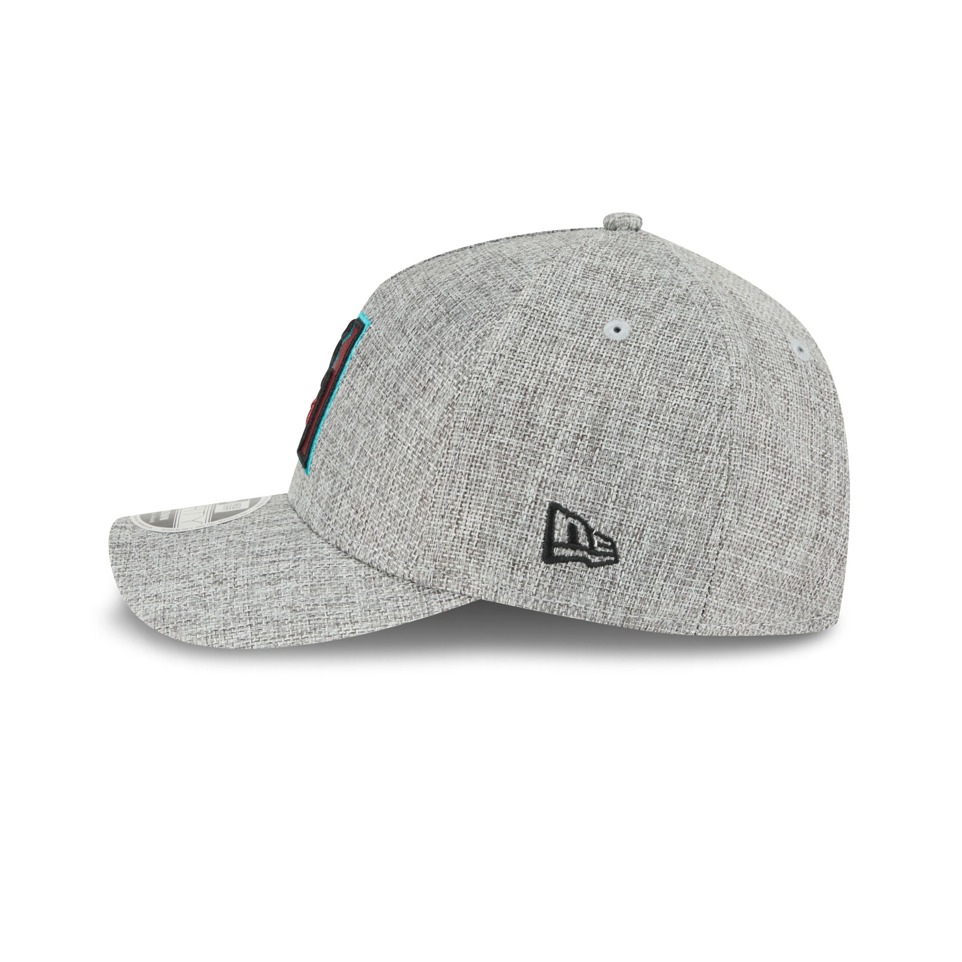 Arizona Diamondbacks Cotton Weave Gray 9FORTY M-Crown A-Frame Snapback Hat - Image 4