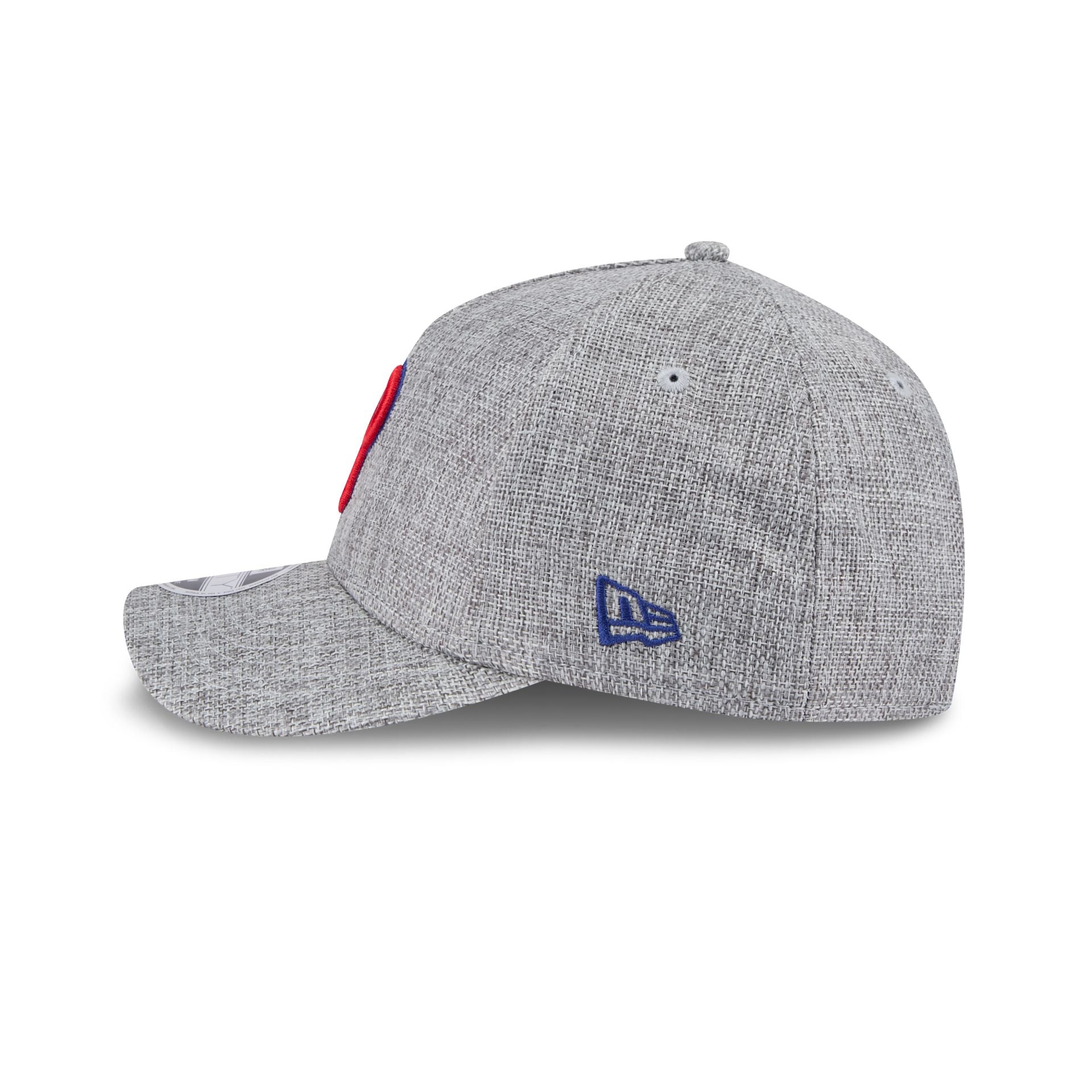 Philadelphia Phillies Cotton Weave Gray 9FORTY M-Crown A-Frame Snapback Hat - Image 4