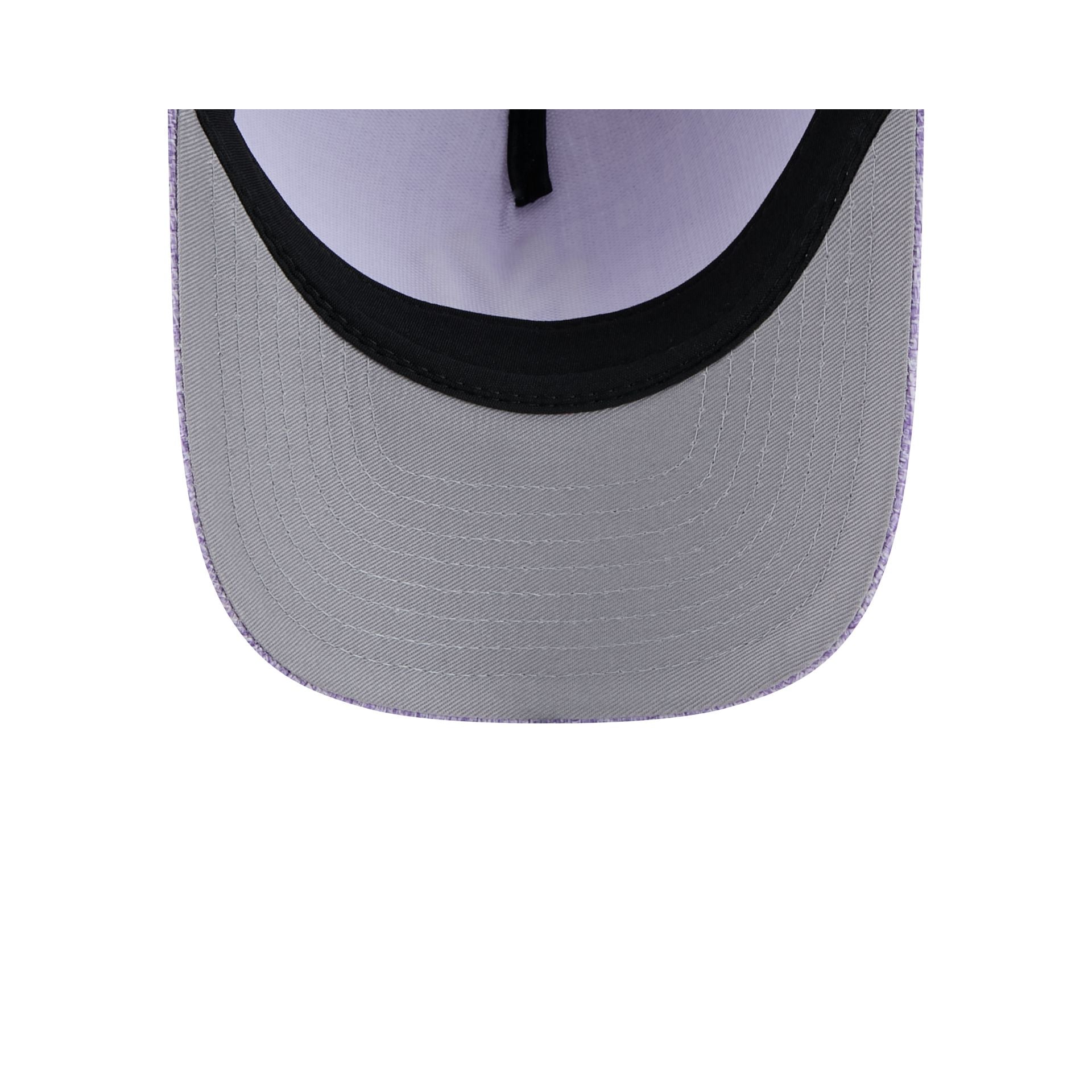 New York Yankees Cotton Weave Purple 9FORTY M-Crown A-Frame Snapback Hat - Image 7