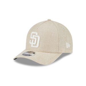 San Diego Padres Cotton Weave Stone 9FORTY M-Crown A-Frame Snapback Hat