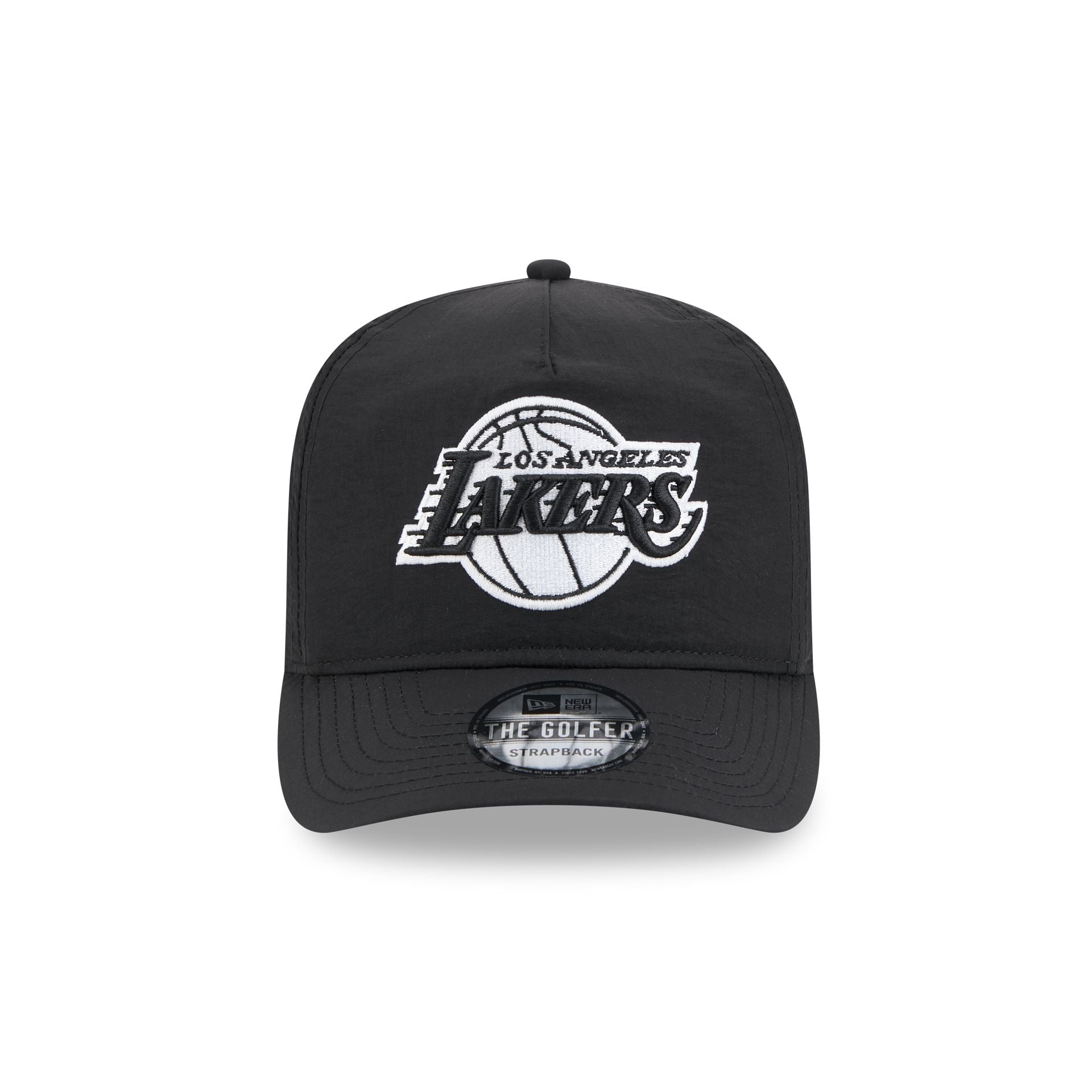 Los Angeles Lakers Everyday Nylon Black Golfer Hat - Image 2