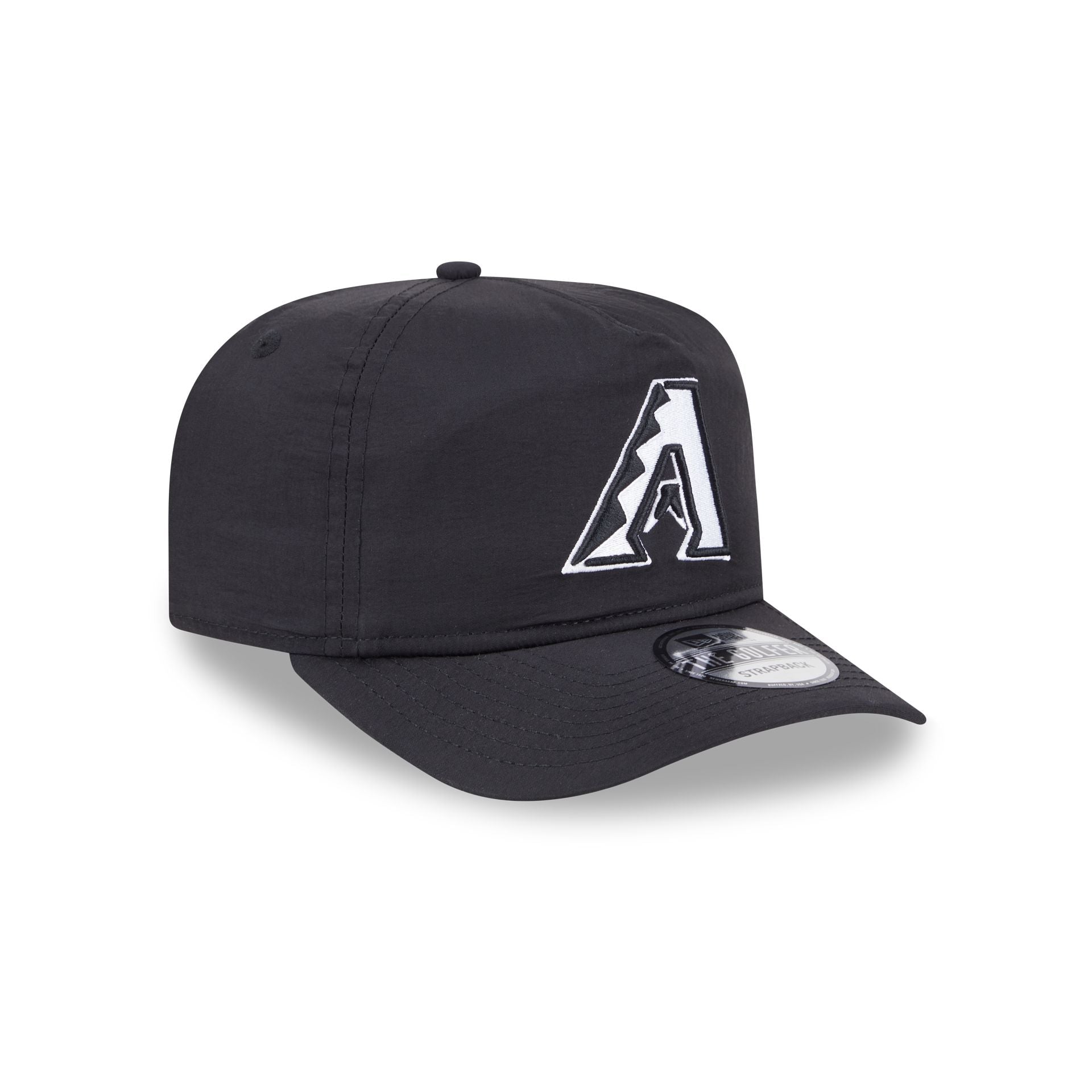 Arizona Diamondbacks Everyday Nylon Black Golfer Hat - Image 3