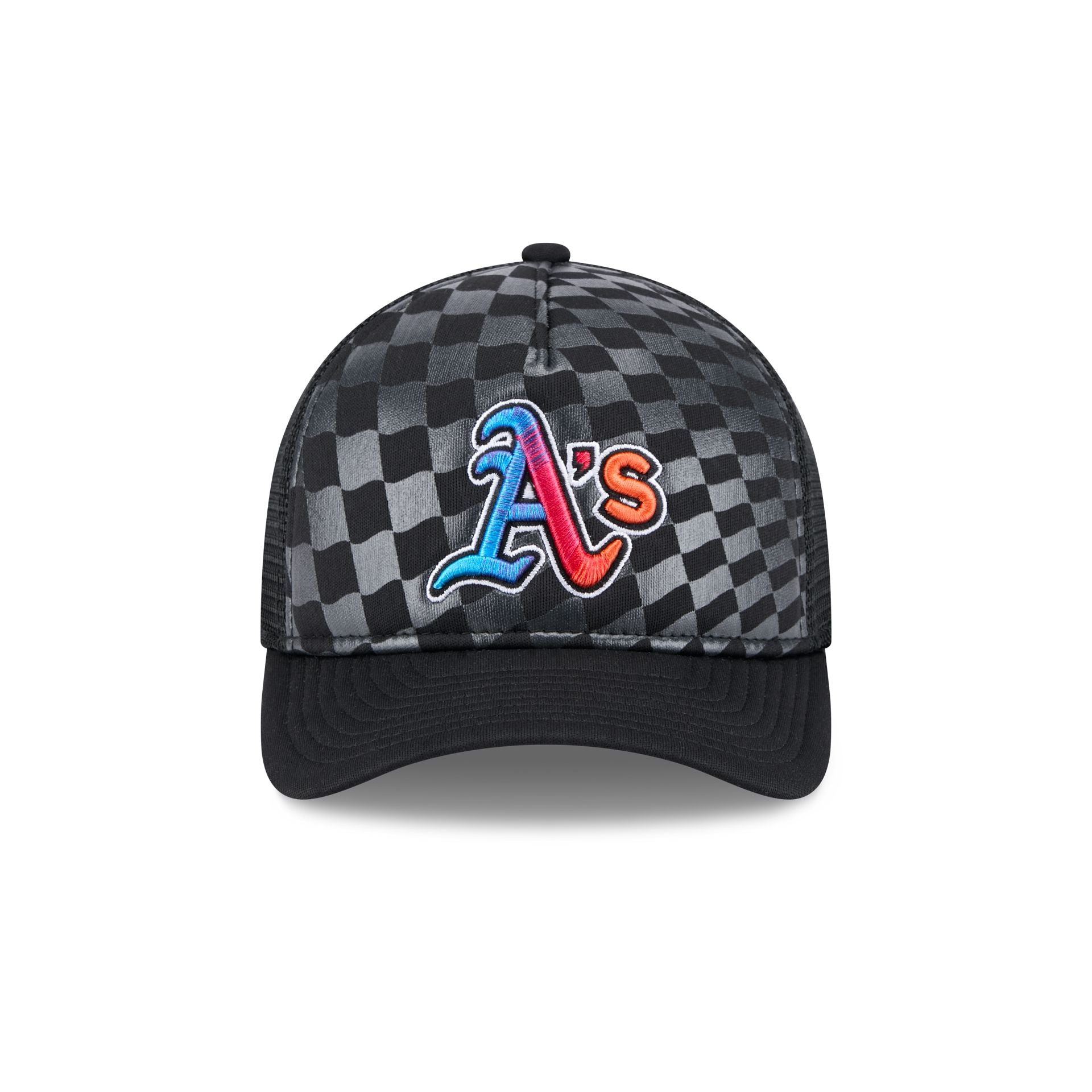 Athletics Gradient Raceway 9FORTY M-Crown A-Frame Trucker Hat - Image 2