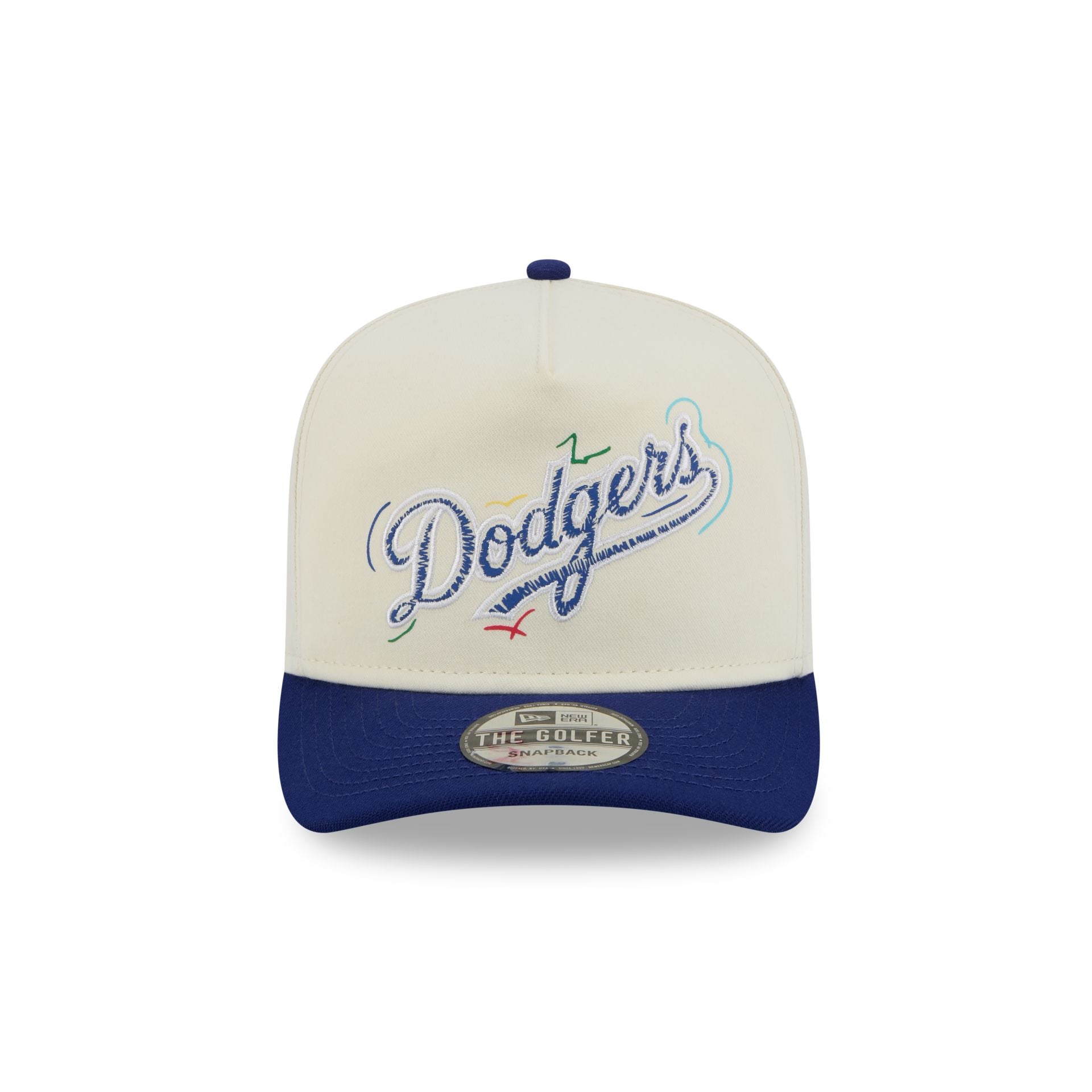 Los Angeles Dodgers Team Scribble Golfer Hat - Image 2