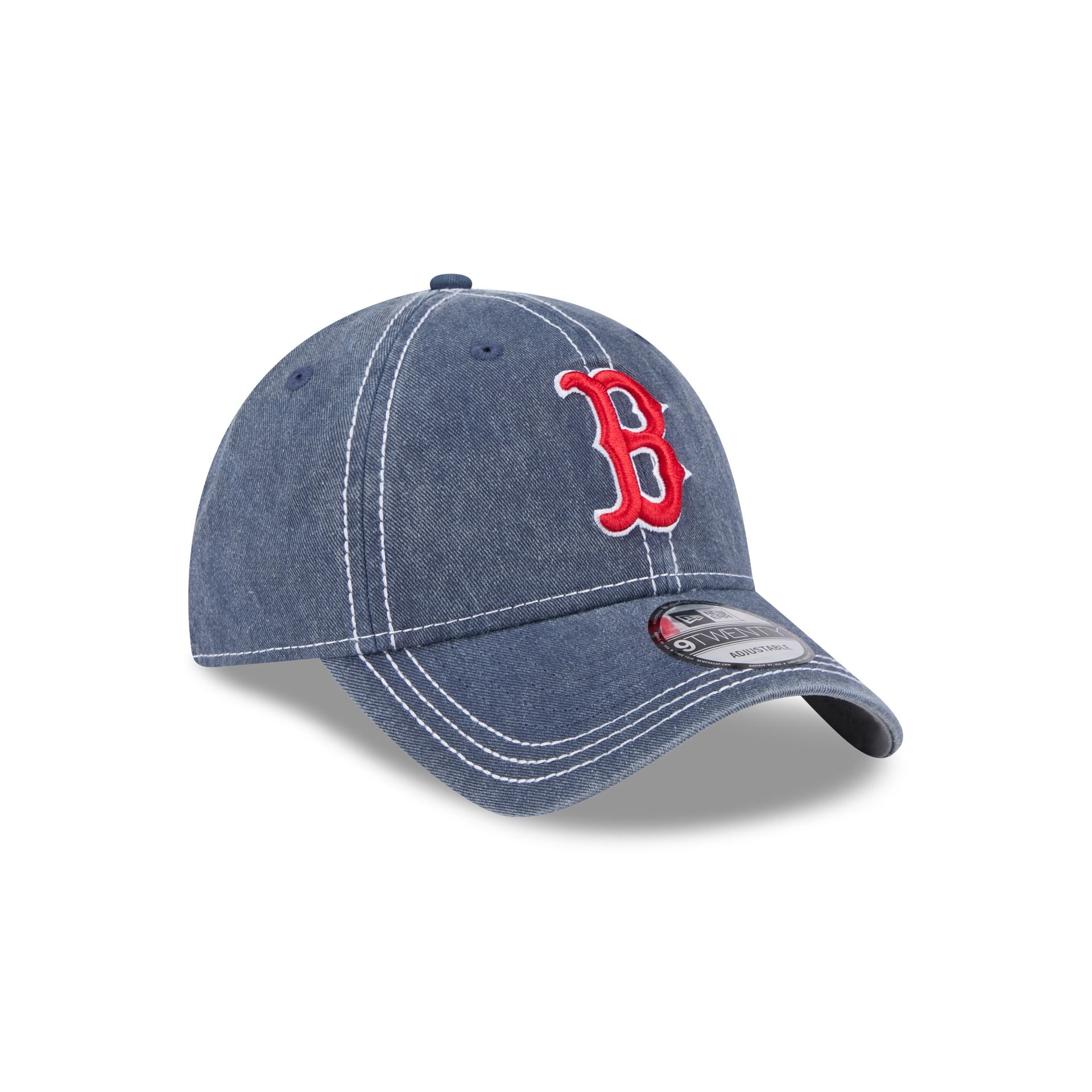 Boston Red Sox Washed Contrast 9TWENTY Adjustable Hat - Image 3